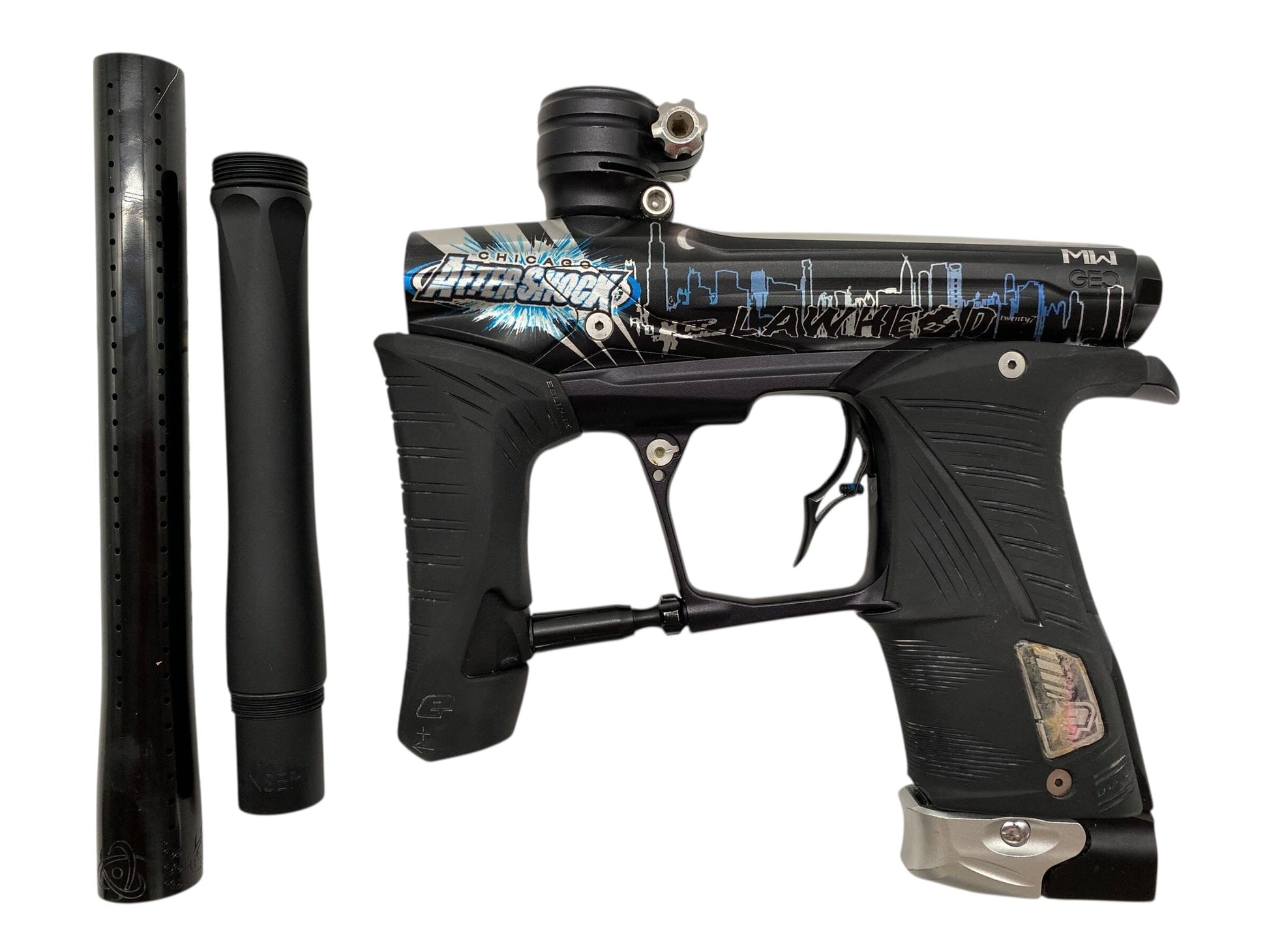 Used Planet Eclipse After Shock Lawhead Geo 3.1 Paintball Gun Paintball Gun from CPXBrosPaintball Buy/Sell/Trade Paintball Markers, New Paintball Guns, Paintball Hoppers, Paintball Masks, and Hormesis Headbands