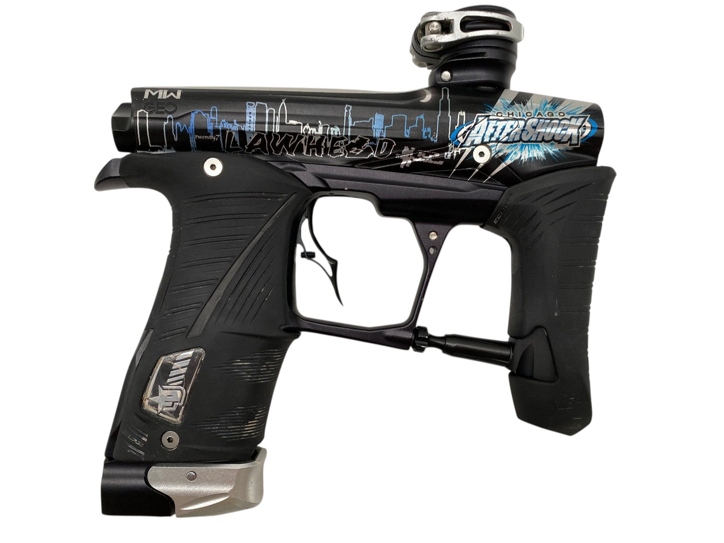 Used Planet Eclipse After Shock Lawhead Geo 3.1 Paintball Gun Paintball Gun from CPXBrosPaintball Buy/Sell/Trade Paintball Markers, New Paintball Guns, Paintball Hoppers, Paintball Masks, and Hormesis Headbands
