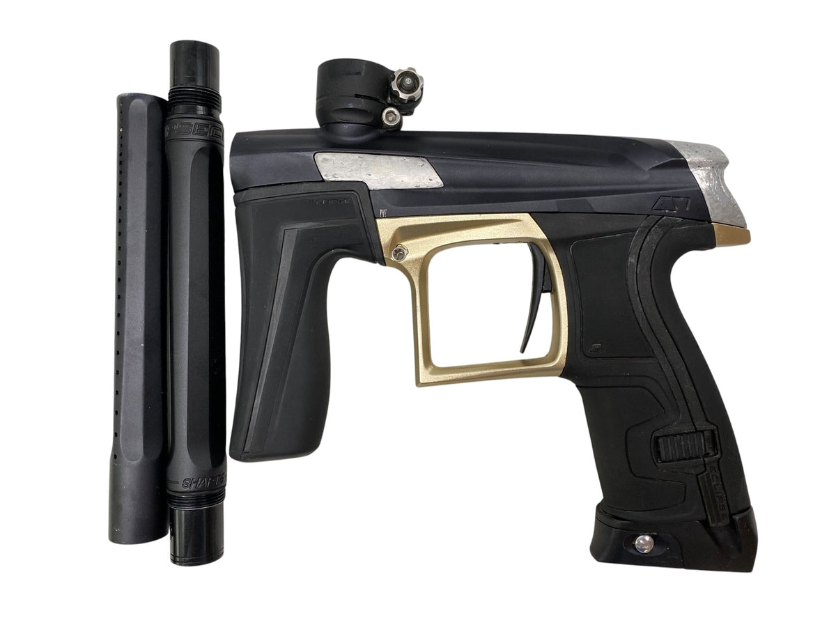 Used Planet Eclipse CS1 Black/Gold/Silver Paintball Gun Paintball Gun from CPXBrosPaintball Buy/Sell/Trade Paintball Markers, New Paintball Guns, Paintball Hoppers, Paintball Masks, and Hormesis Headbands