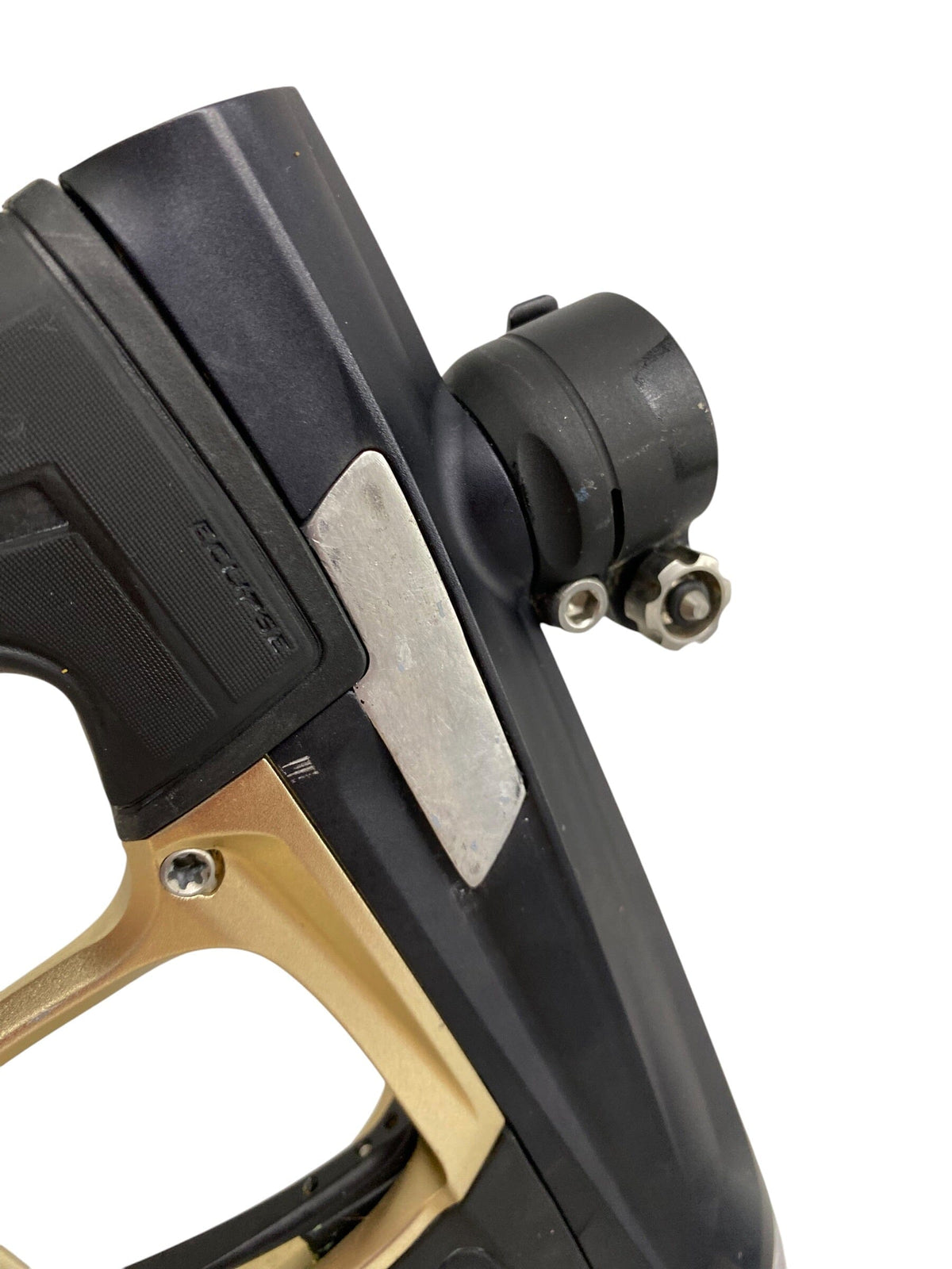 Used Planet Eclipse CS1 Black/Gold/Silver Paintball Gun Paintball Gun from CPXBrosPaintball Buy/Sell/Trade Paintball Markers, New Paintball Guns, Paintball Hoppers, Paintball Masks, and Hormesis Headbands