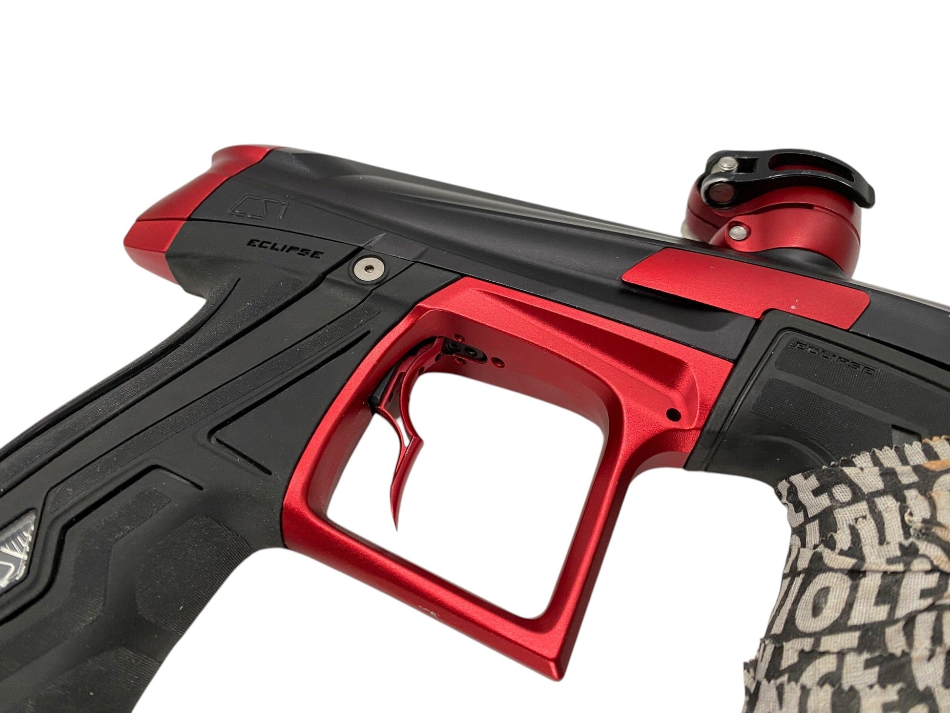 Used Planet Eclipse CS1 Black/Red Paintball Gun (Broken LED Screen) Paintball Gun from CPXBrosPaintball Buy/Sell/Trade Paintball Markers, New Paintball Guns, Paintball Hoppers, Paintball Masks, and Hormesis Headbands