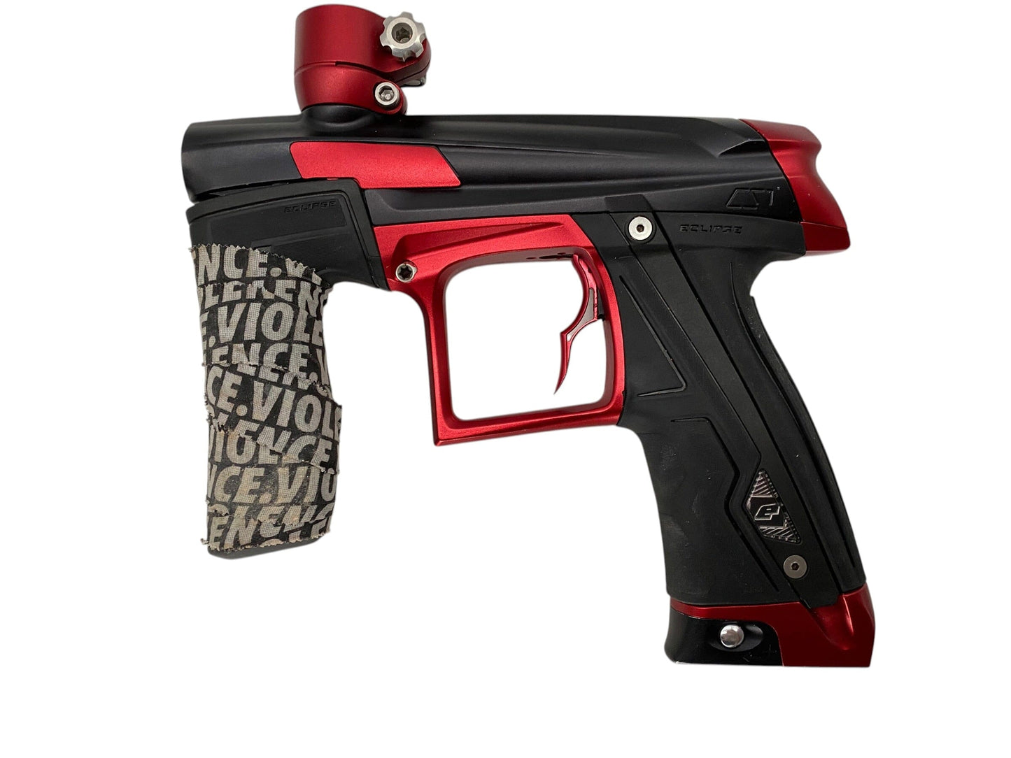 Used Planet Eclipse CS1 Black/Red Paintball Gun (Broken LED Screen) Paintball Gun from CPXBrosPaintball Buy/Sell/Trade Paintball Markers, New Paintball Guns, Paintball Hoppers, Paintball Masks, and Hormesis Headbands