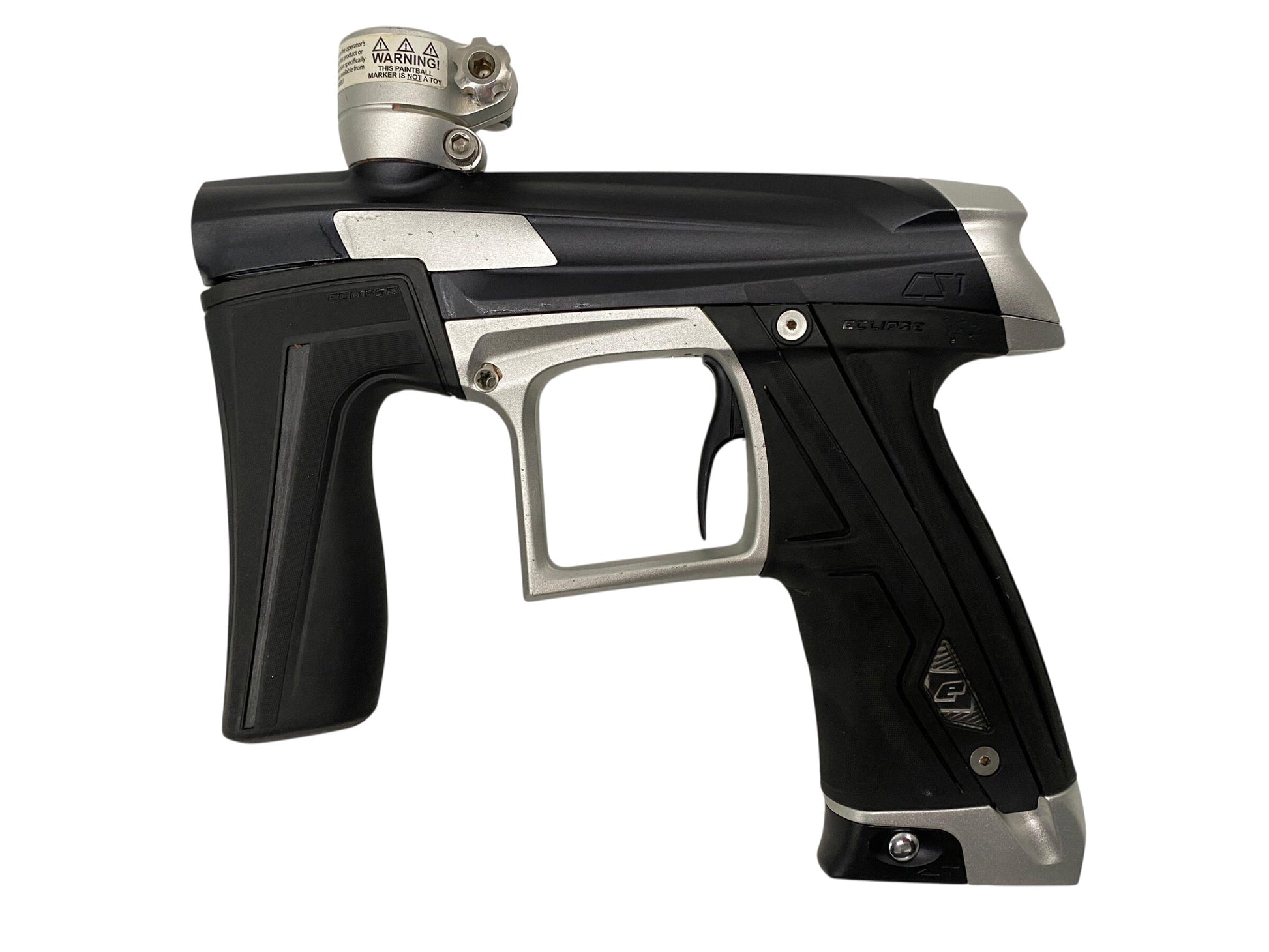 Used Planet Eclipse CS1 Black/Silver Paintball Gun Paintball Gun from CPXBrosPaintball Buy/Sell/Trade Paintball Markers, New Paintball Guns, Paintball Hoppers, Paintball Masks, and Hormesis Headbands