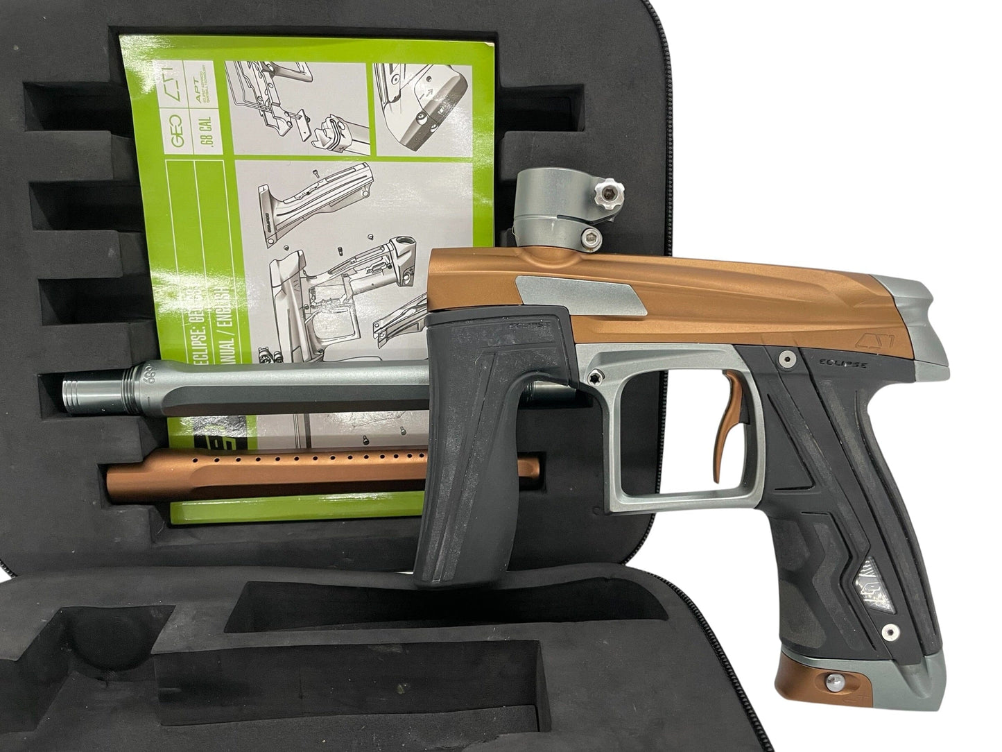 Used Planet Eclipse Cs1 Bronze/Grey Paintball Gun Paintball Gun from CPXBrosPaintball Buy/Sell/Trade Paintball Markers, New Paintball Guns, Paintball Hoppers, Paintball Masks, and Hormesis Headbands