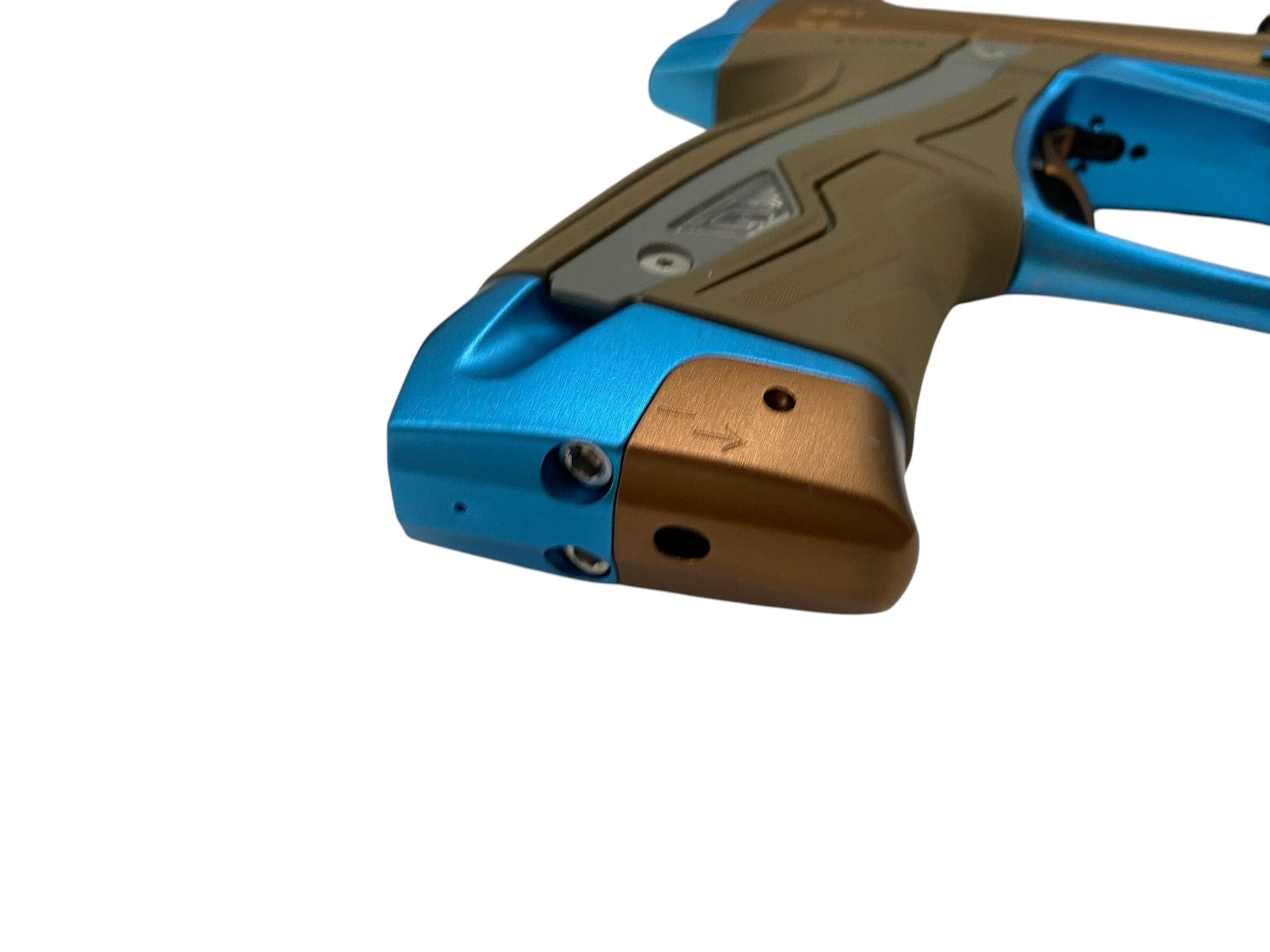Used Planet Eclipse CS1 Bronze/Teal Paintball Gun Paintball Gun from CPXBrosPaintball Buy/Sell/Trade Paintball Markers, New Paintball Guns, Paintball Hoppers, Paintball Masks, and Hormesis Headbands