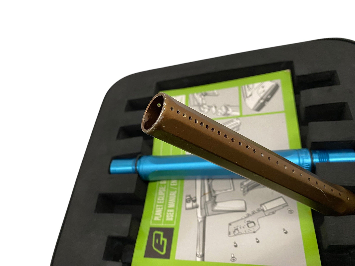 Used Planet Eclipse CS1 Bronze/Teal Paintball Gun Paintball Gun from CPXBrosPaintball Buy/Sell/Trade Paintball Markers, New Paintball Guns, Paintball Hoppers, Paintball Masks, and Hormesis Headbands