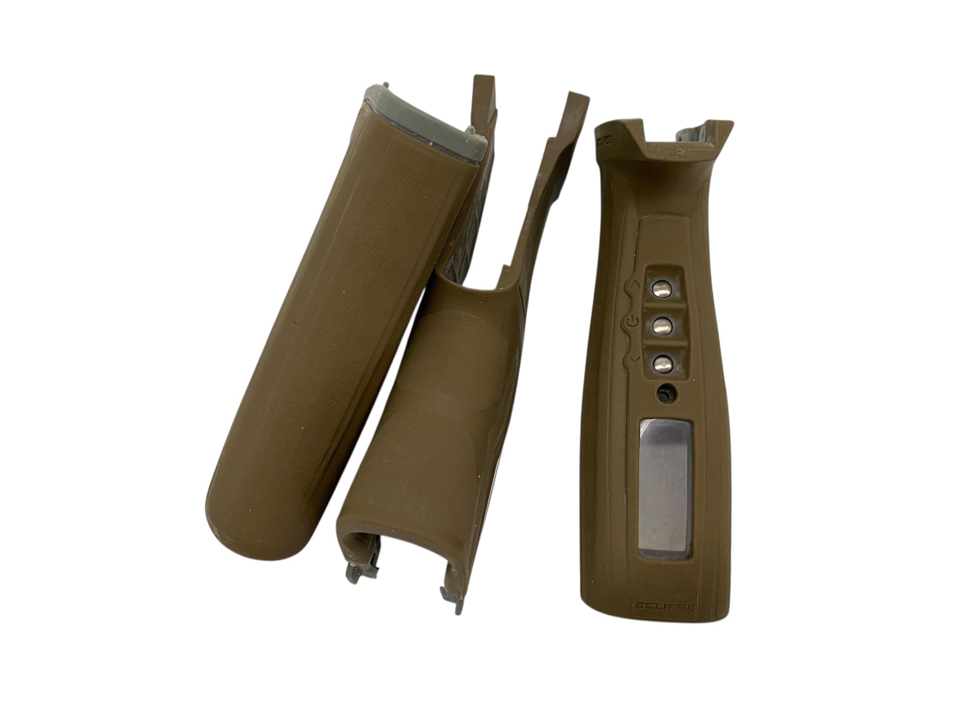 Used Planet Eclipse Cs1 Grips TAN / Earth Paintball Gun from CPXBrosPaintball Buy/Sell/Trade Paintball Markers, New Paintball Guns, Paintball Hoppers, Paintball Masks, and Hormesis Headbands