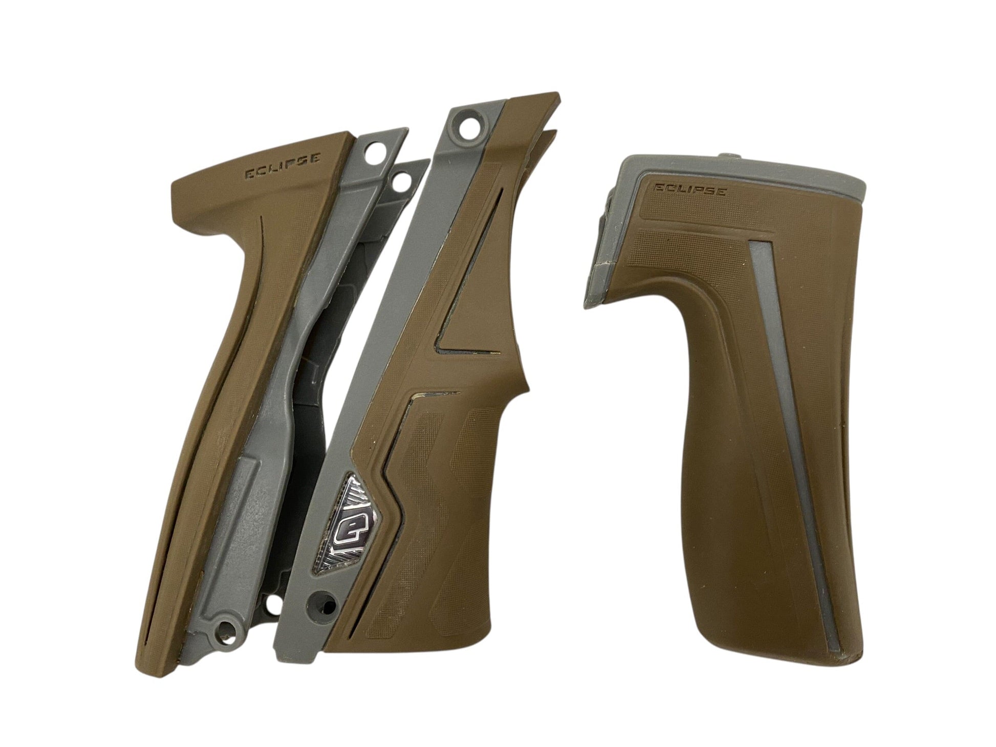 Used Planet Eclipse Cs1 Grips TAN / Earth Paintball Gun from CPXBrosPaintball Buy/Sell/Trade Paintball Markers, New Paintball Guns, Paintball Hoppers, Paintball Masks, and Hormesis Headbands