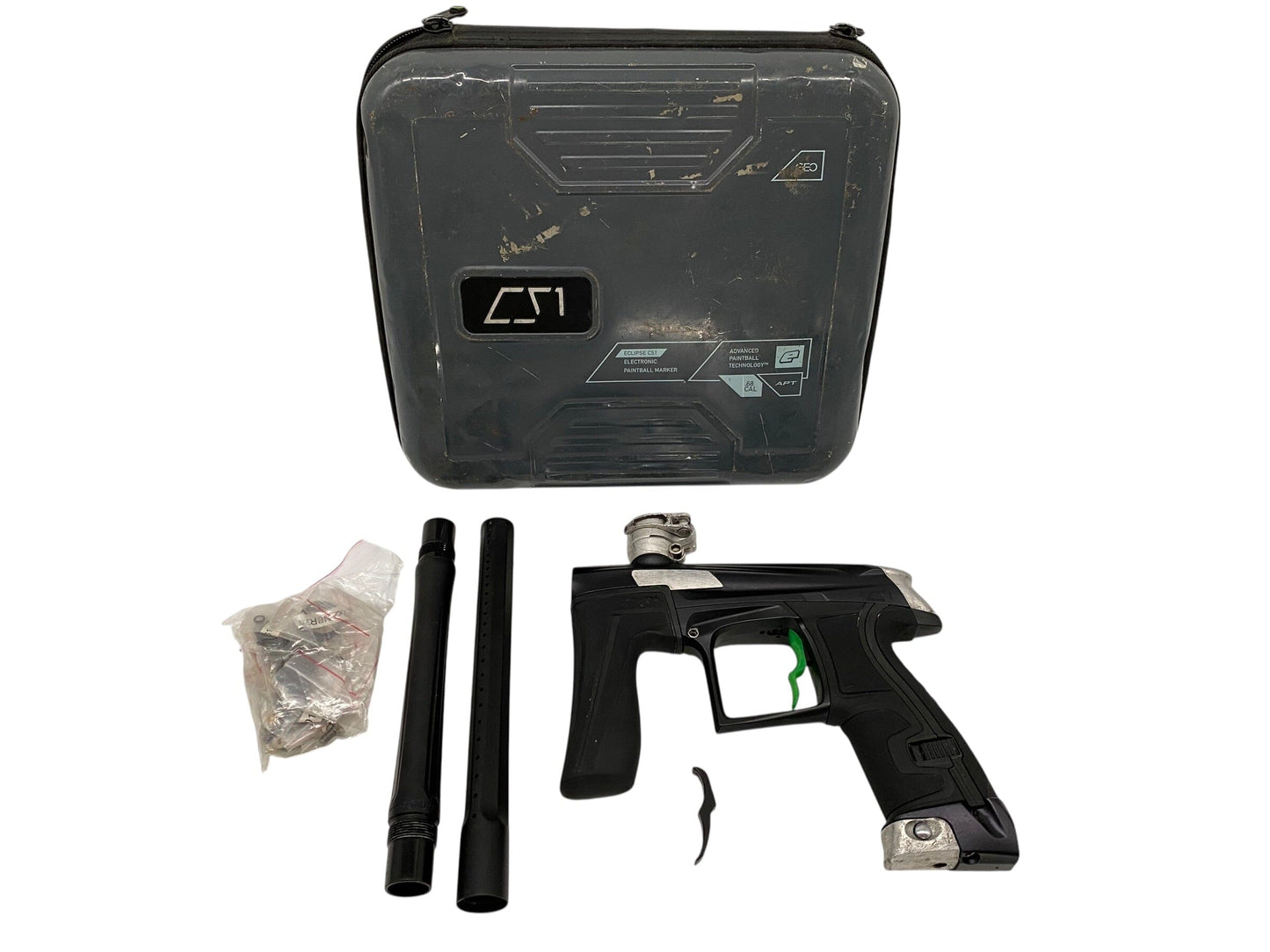Used Planet Eclipse Cs1 Paintball Gun Black/Silver Paintball Gun from CPXBrosPaintball Buy/Sell/Trade Paintball Markers, New Paintball Guns, Paintball Hoppers, Paintball Masks, and Hormesis Headbands