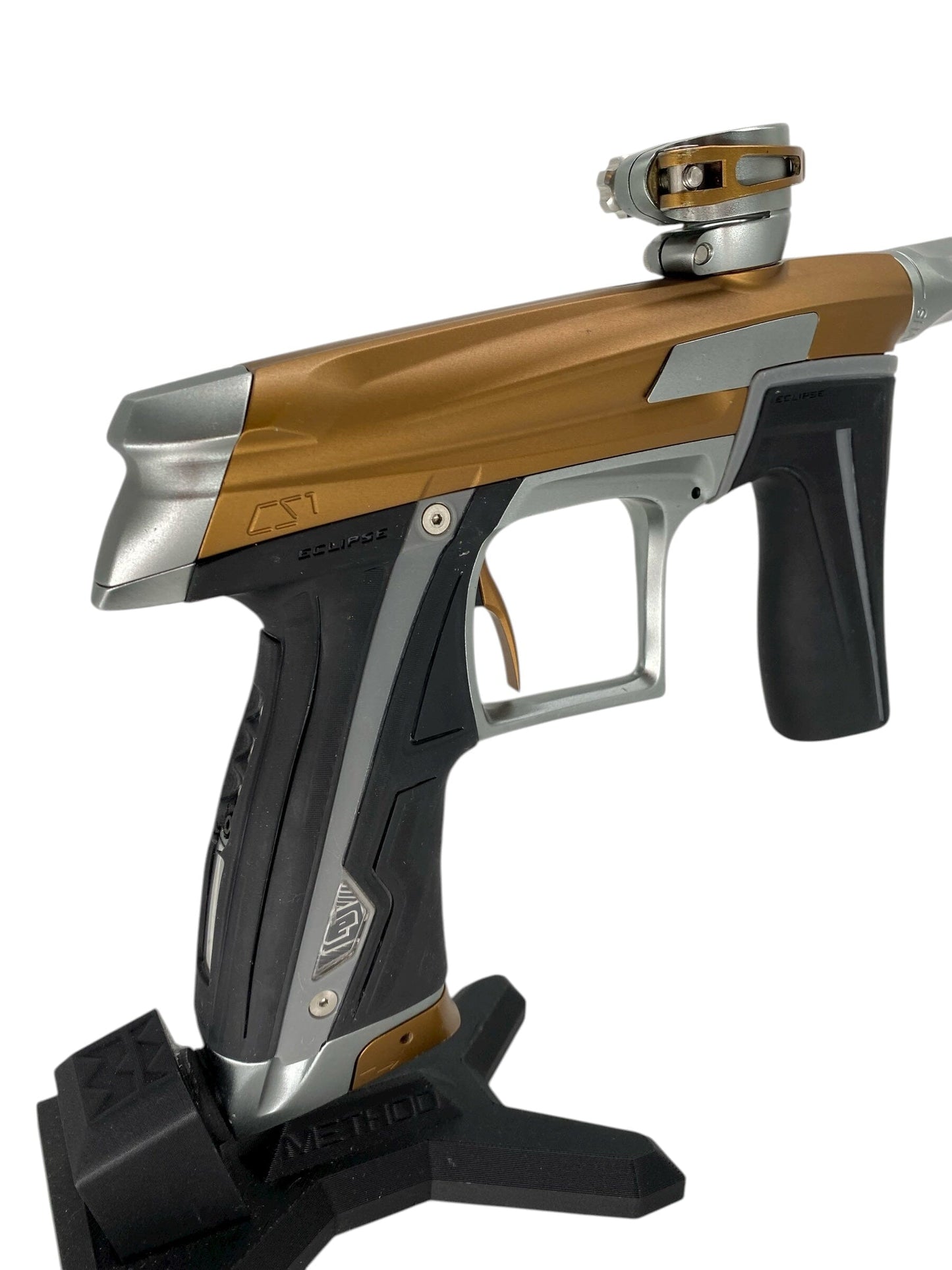 Used Planet Eclipse Cs1 Paintball Gun Bronze/Grey Paintball Gun from CPXBrosPaintball Buy/Sell/Trade Paintball Markers, New Paintball Guns, Paintball Hoppers, Paintball Masks, and Hormesis Headbands