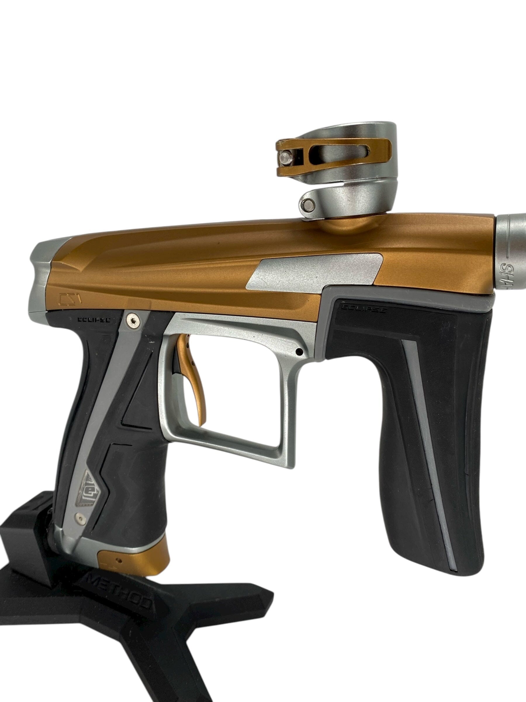 Used Planet Eclipse Cs1 Paintball Gun Bronze/Grey Paintball Gun from CPXBrosPaintball Buy/Sell/Trade Paintball Markers, New Paintball Guns, Paintball Hoppers, Paintball Masks, and Hormesis Headbands