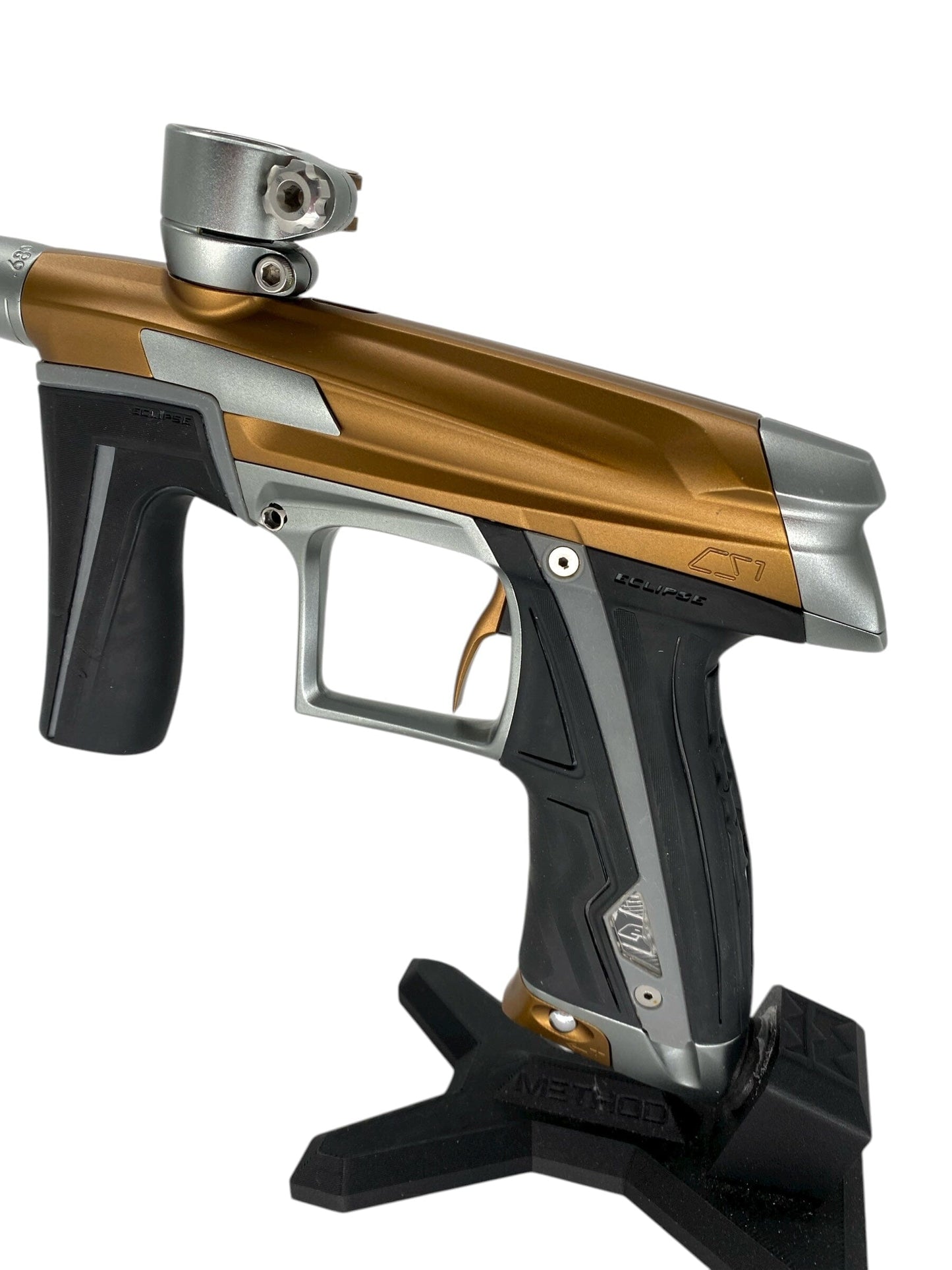 Used Planet Eclipse Cs1 Paintball Gun Bronze/Grey Paintball Gun from CPXBrosPaintball Buy/Sell/Trade Paintball Markers, New Paintball Guns, Paintball Hoppers, Paintball Masks, and Hormesis Headbands