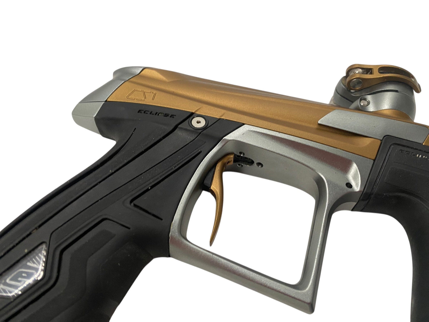 Used Planet Eclipse Cs1 Paintball Gun Bronze/Grey Paintball Gun from CPXBrosPaintball Buy/Sell/Trade Paintball Markers, New Paintball Guns, Paintball Hoppers, Paintball Masks, and Hormesis Headbands