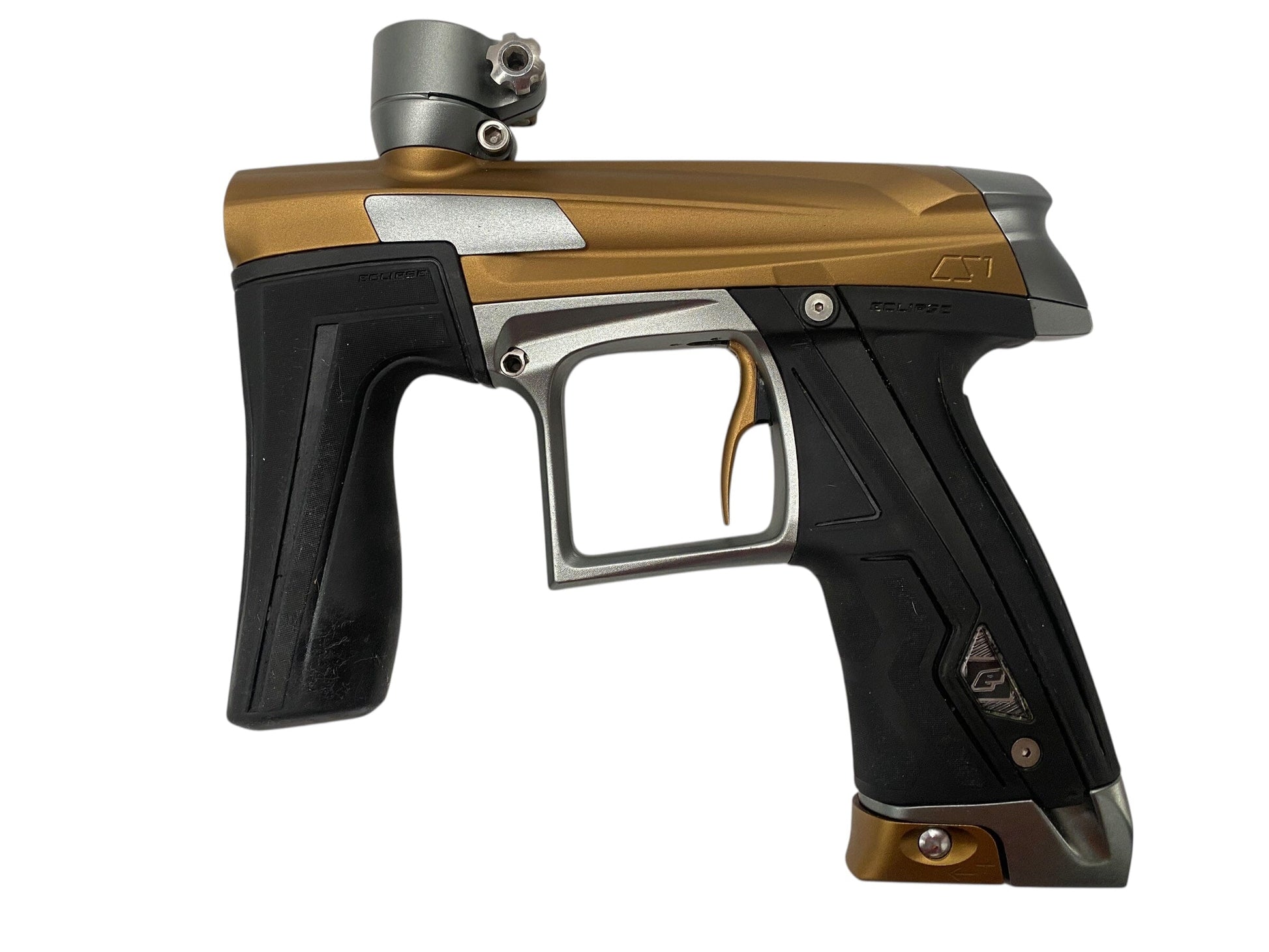 Used Planet Eclipse Cs1 Paintball Gun Bronze/Grey Paintball Gun from CPXBrosPaintball Buy/Sell/Trade Paintball Markers, New Paintball Guns, Paintball Hoppers, Paintball Masks, and Hormesis Headbands