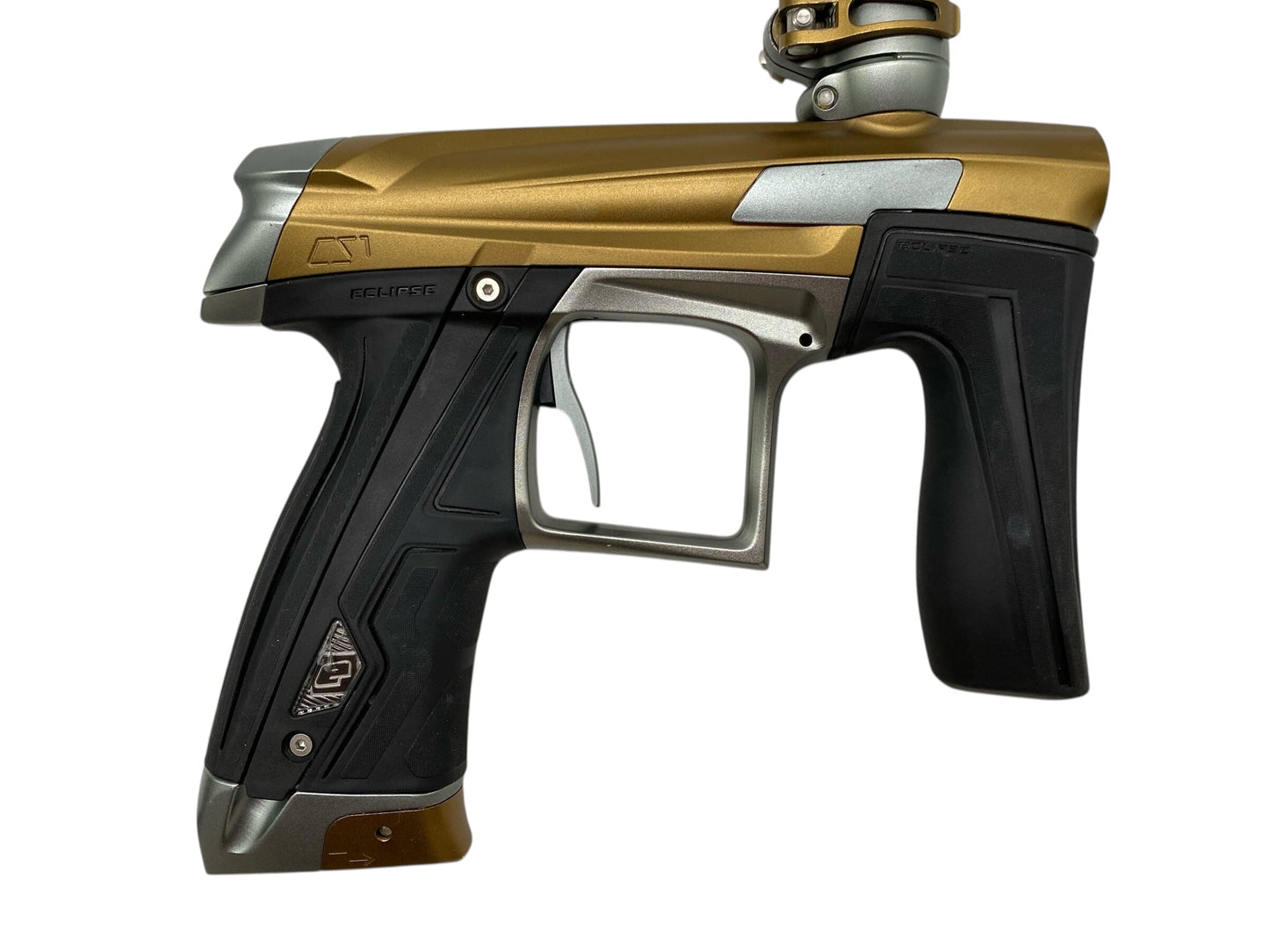 Used Planet Eclipse Cs1 Paintball Gun Brown/Grey Paintball Gun from CPXBrosPaintball Buy/Sell/Trade Paintball Markers, New Paintball Guns, Paintball Hoppers, Paintball Masks, and Hormesis Headbands