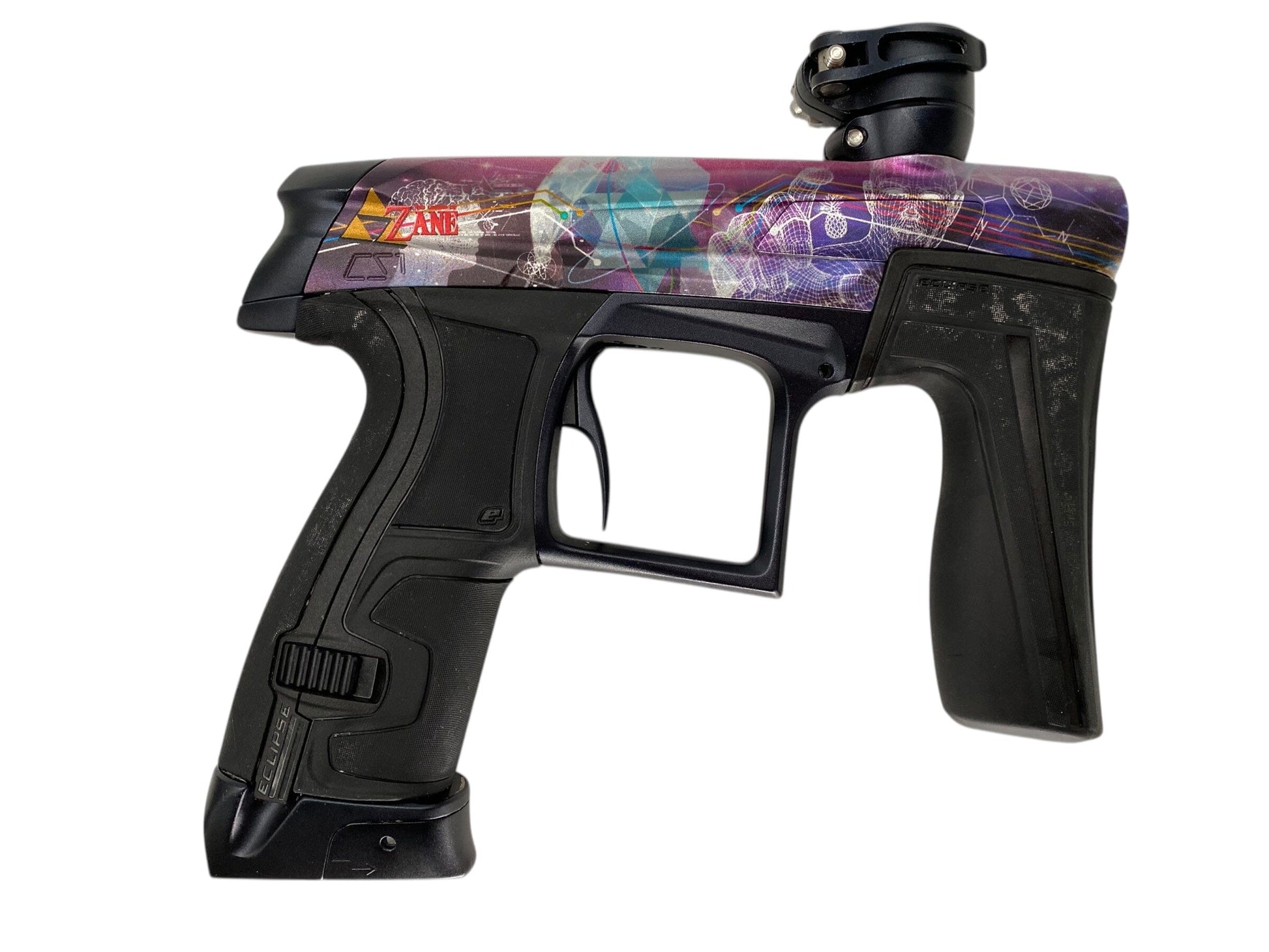 Used Planet Eclipse Cs1 Paintball Gun Zane Yachimec Paintball Gun from CPXBrosPaintball Buy/Sell/Trade Paintball Markers, New Paintball Guns, Paintball Hoppers, Paintball Masks, and Hormesis Headbands
