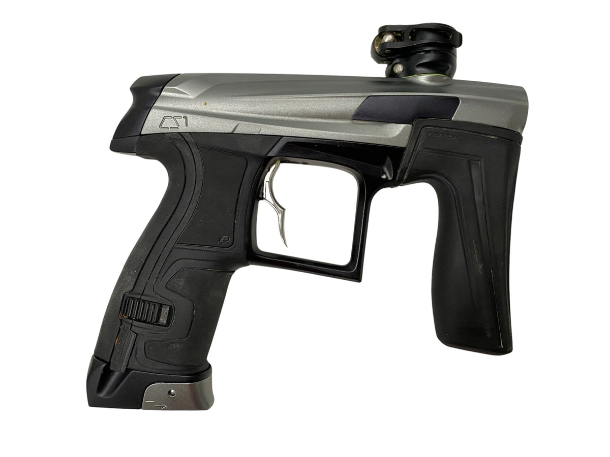 Used Planet Eclipse CS1 Silver/Black Paintball Gun Paintball Gun from CPXBrosPaintball Buy/Sell/Trade Paintball Markers, New Paintball Guns, Paintball Hoppers, Paintball Masks, and Hormesis Headbands
