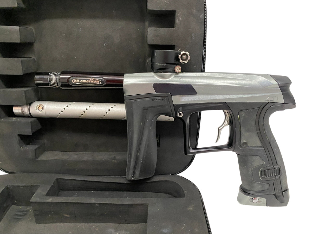 Used Planet Eclipse CS1 Silver/Black Paintball Gun Paintball Gun from CPXBrosPaintball Buy/Sell/Trade Paintball Markers, New Paintball Guns, Paintball Hoppers, Paintball Masks, and Hormesis Headbands