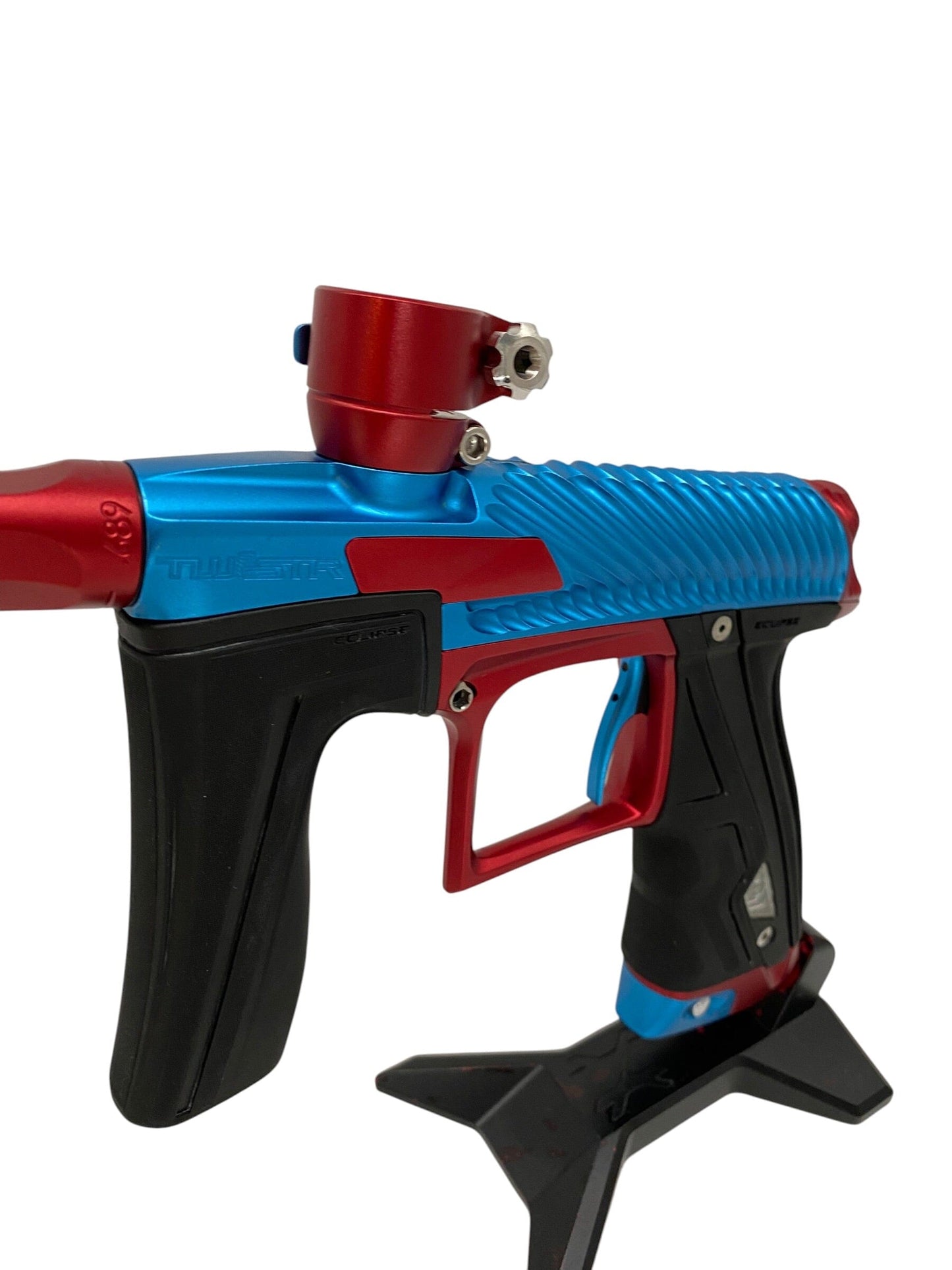 Used Planet Eclipse CS1 Twister Blue/Red Paintball Gun Paintball Gun from CPXBrosPaintball Buy/Sell/Trade Paintball Markers, New Paintball Guns, Paintball Hoppers, Paintball Masks, and Hormesis Headbands