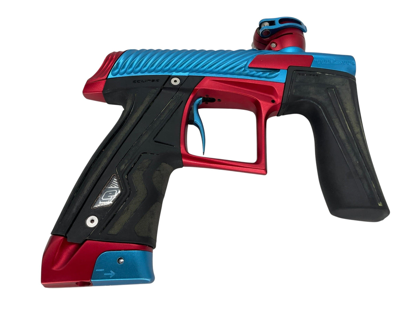Used Planet Eclipse CS1 Twister Blue/Red Paintball Gun Paintball Gun from CPXBrosPaintball Buy/Sell/Trade Paintball Markers, New Paintball Guns, Paintball Hoppers, Paintball Masks, and Hormesis Headbands