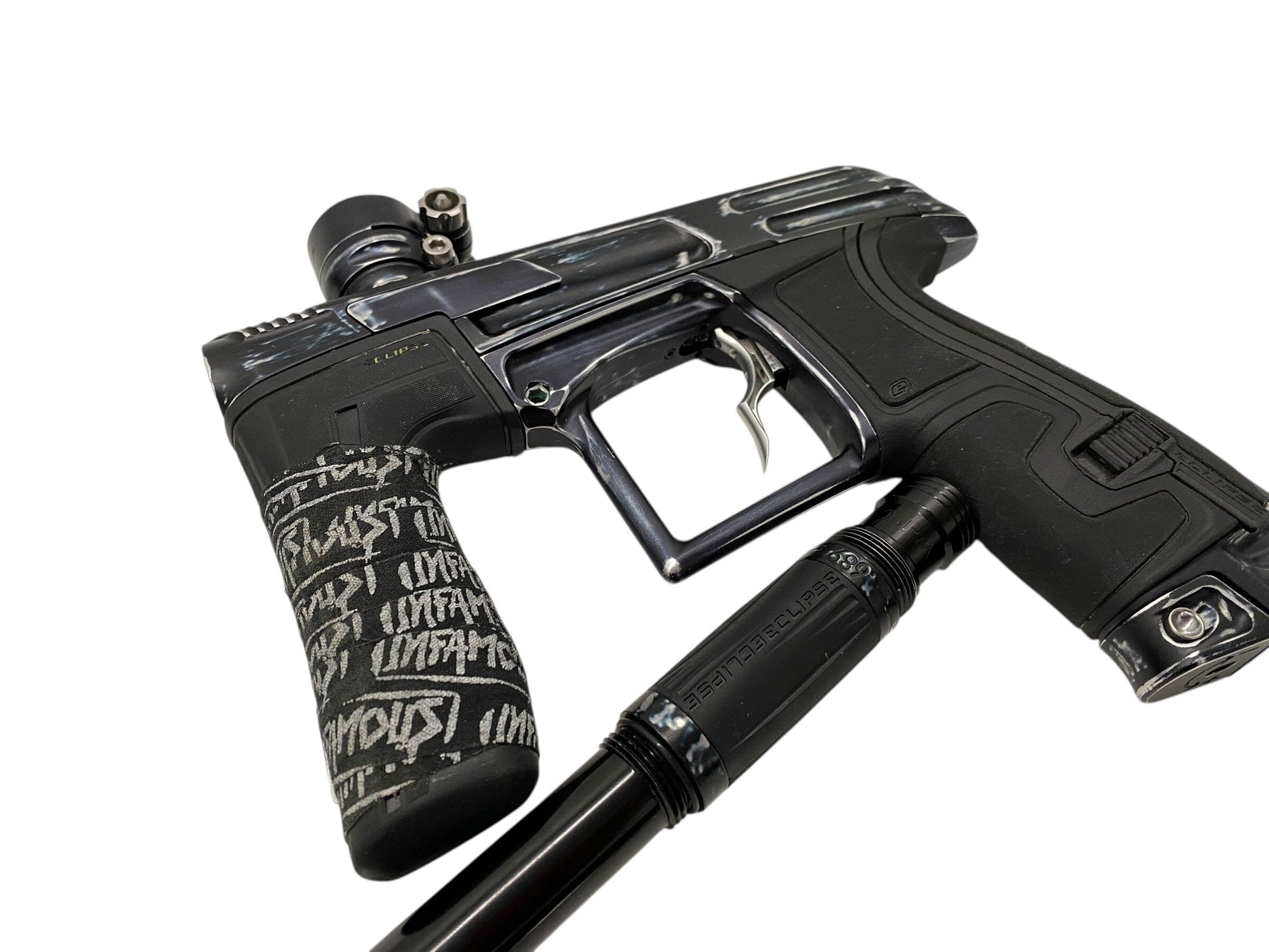 Used Planet Eclipse Cs1.5 Paintball Gun Battle Worn Paintball Gun from CPXBrosPaintball Buy/Sell/Trade Paintball Markers, New Paintball Guns, Paintball Hoppers, Paintball Masks, and Hormesis Headbands