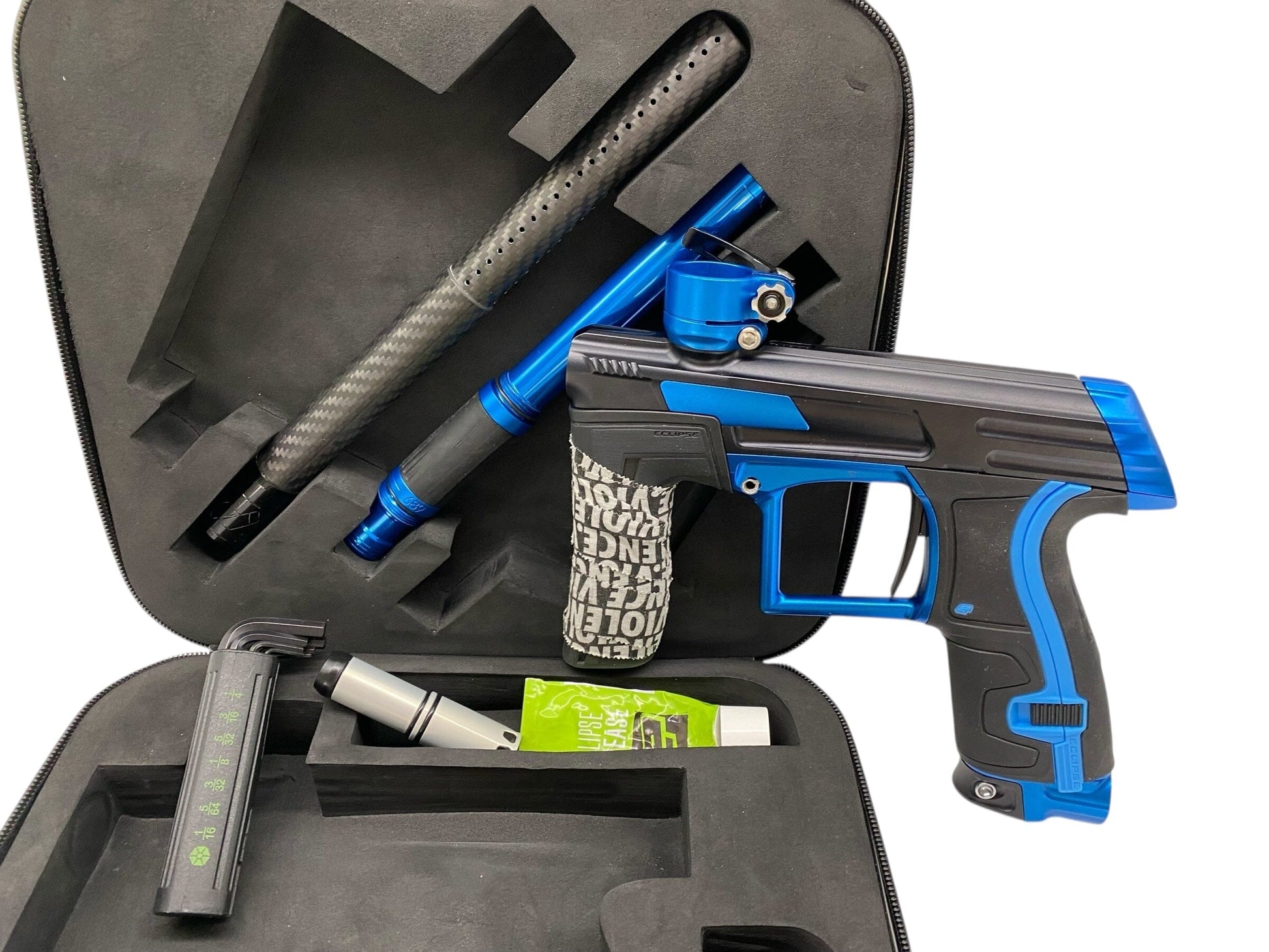 Used Planet Eclipse Cs1.5 Paintball Gun Black/Blue Paintball Gun from CPXBrosPaintball Buy/Sell/Trade Paintball Markers, New Paintball Guns, Paintball Hoppers, Paintball Masks, and Hormesis Headbands