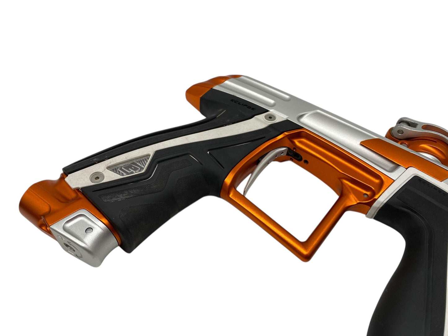 Used Planet Eclipse Cs1.5 Paintball Gun Silver/Orange Paintball Gun from CPXBrosPaintball Buy/Sell/Trade Paintball Markers, New Paintball Guns, Paintball Hoppers, Paintball Masks, and Hormesis Headbands