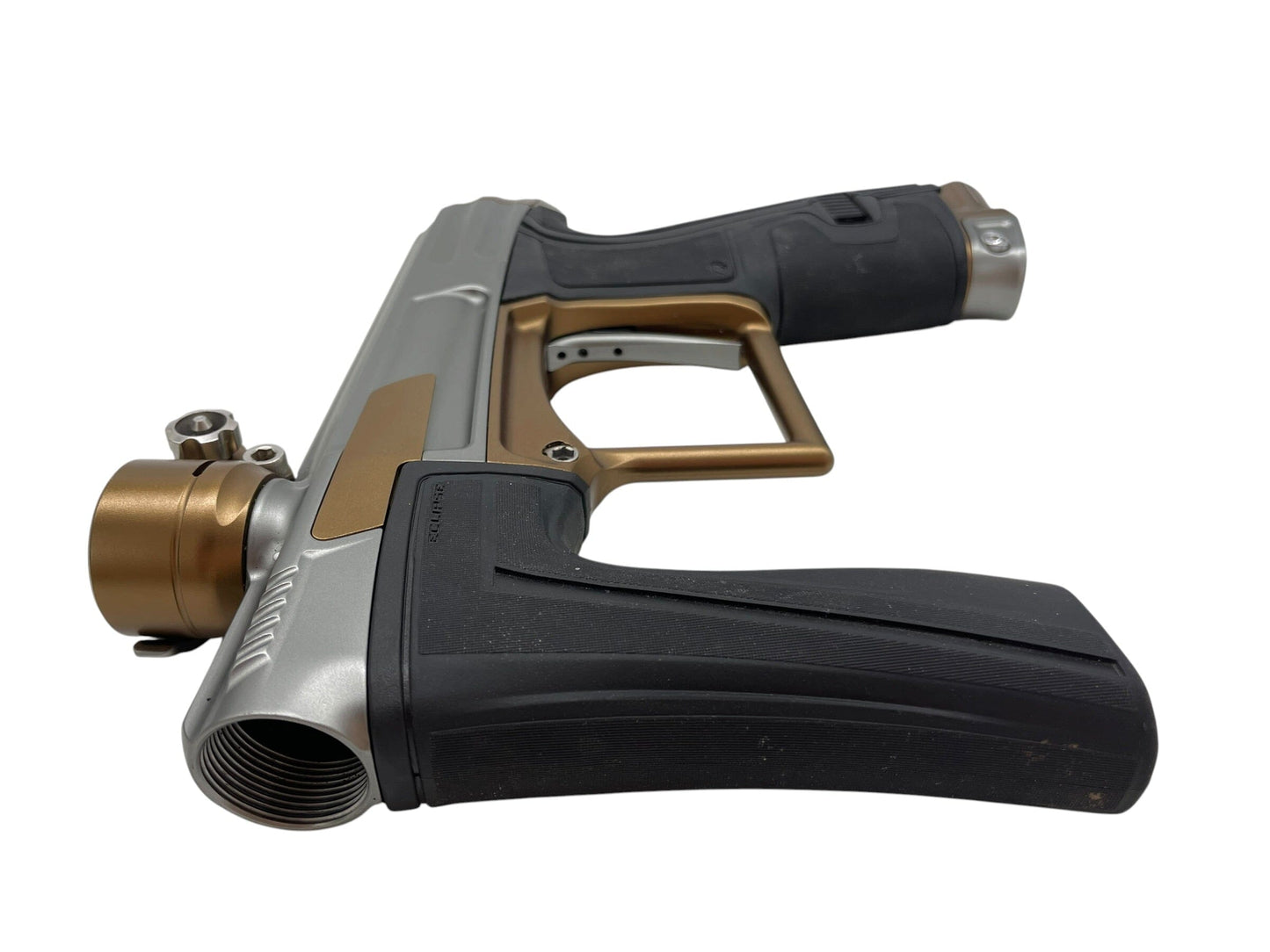 Used Planet Eclipse Cs1.5 Silver/Bronze Paintball Gun Paintball Gun from CPXBrosPaintball Buy/Sell/Trade Paintball Markers, New Paintball Guns, Paintball Hoppers, Paintball Masks, and Hormesis Headbands
