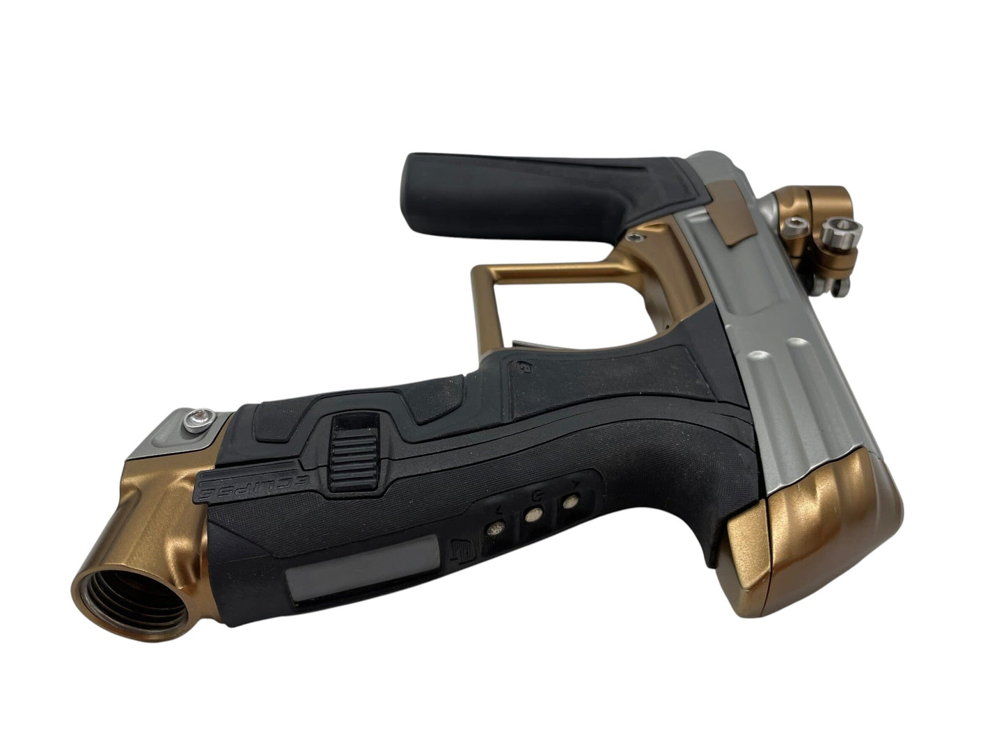 Used Planet Eclipse Cs1.5 Silver/Bronze Paintball Gun Paintball Gun from CPXBrosPaintball Buy/Sell/Trade Paintball Markers, New Paintball Guns, Paintball Hoppers, Paintball Masks, and Hormesis Headbands