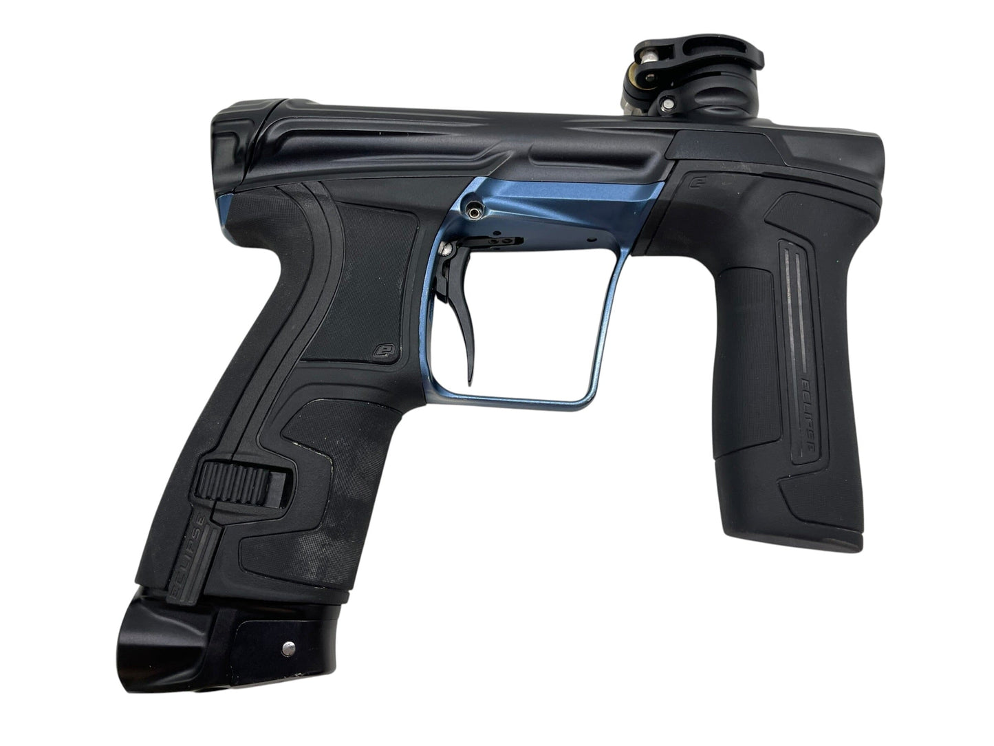 Used Planet Eclipse CS2 Black / Blue Paintball Gun Paintball Gun from CPXBrosPaintball Buy/Sell/Trade Paintball Markers, New Paintball Guns, Paintball Hoppers, Paintball Masks, and Hormesis Headbands