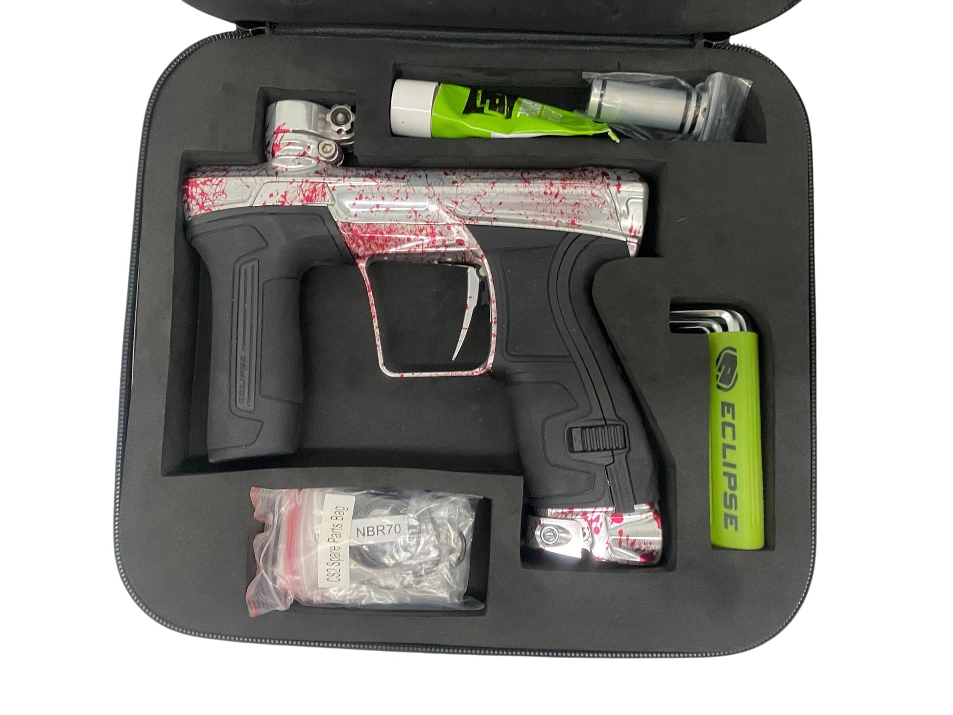 Used Planet Eclipse CS2 Blood Spatter Paintball Gun Paintball Gun from CPXBrosPaintball Buy/Sell/Trade Paintball Markers, New Paintball Guns, Paintball Hoppers, Paintball Masks, and Hormesis Headbands
