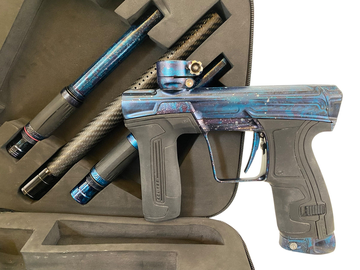 Used Planet Eclipse CS2 Blue Galaxy Paintball Gun Paintball Gun from CPXBrosPaintball Buy/Sell/Trade Paintball Markers, New Paintball Guns, Paintball Hoppers, Paintball Masks, and Hormesis Headbands