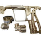 Used Planet Eclipse CS2 Gen 1 Light Gold Electro Frame / ASA / Feedneck / Backcap Paintball Gun from CPXBrosPaintball Buy/Sell/Trade Paintball Markers, New Paintball Guns, Paintball Hoppers, Paintball Masks, and Hormesis Headbands