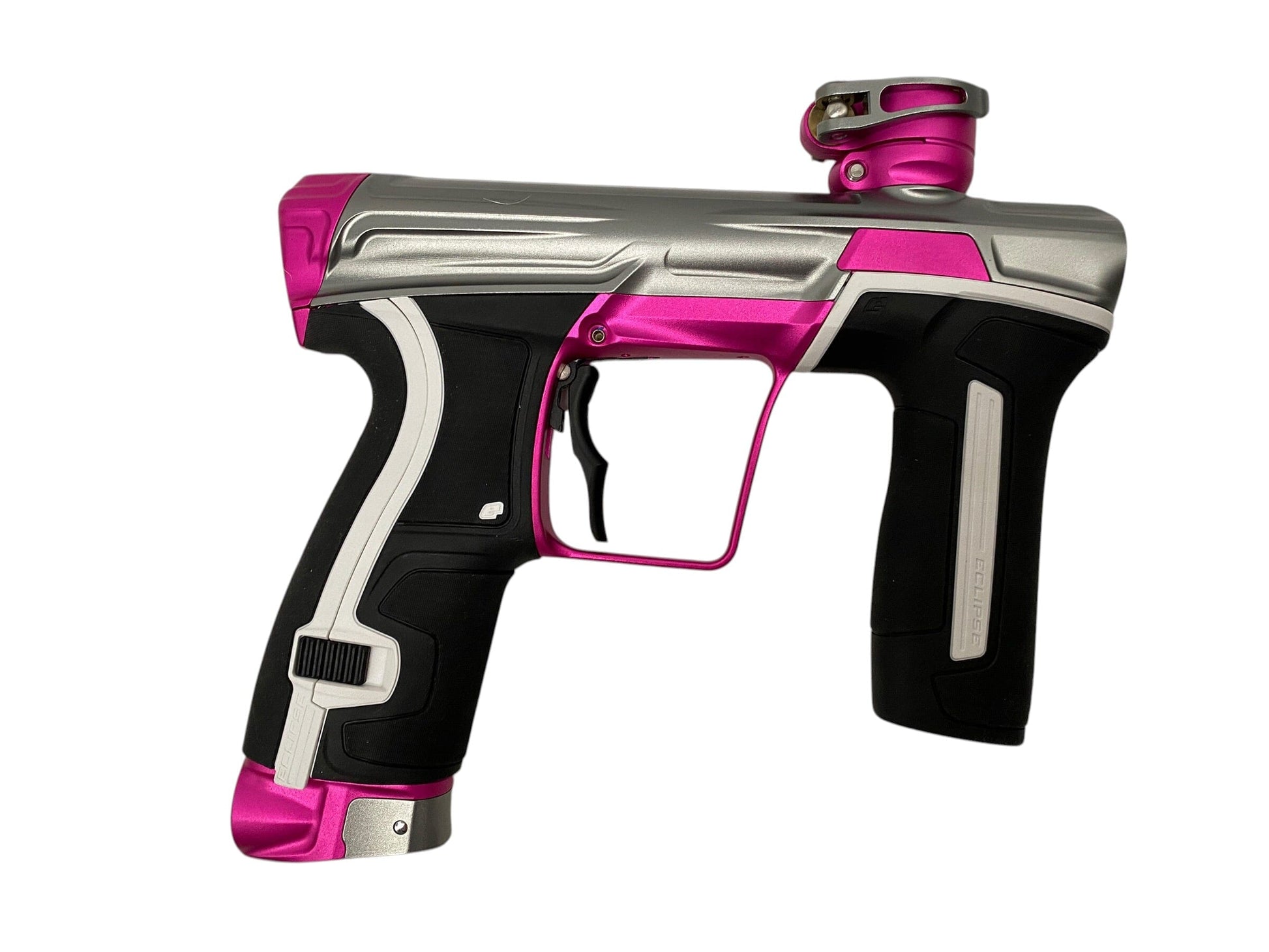 Used Planet Eclipse CS2 Grey/Pink Paintball Gun Paintball Gun from CPXBrosPaintball Buy/Sell/Trade Paintball Markers, New Paintball Guns, Paintball Hoppers, Paintball Masks, and Hormesis Headbands
