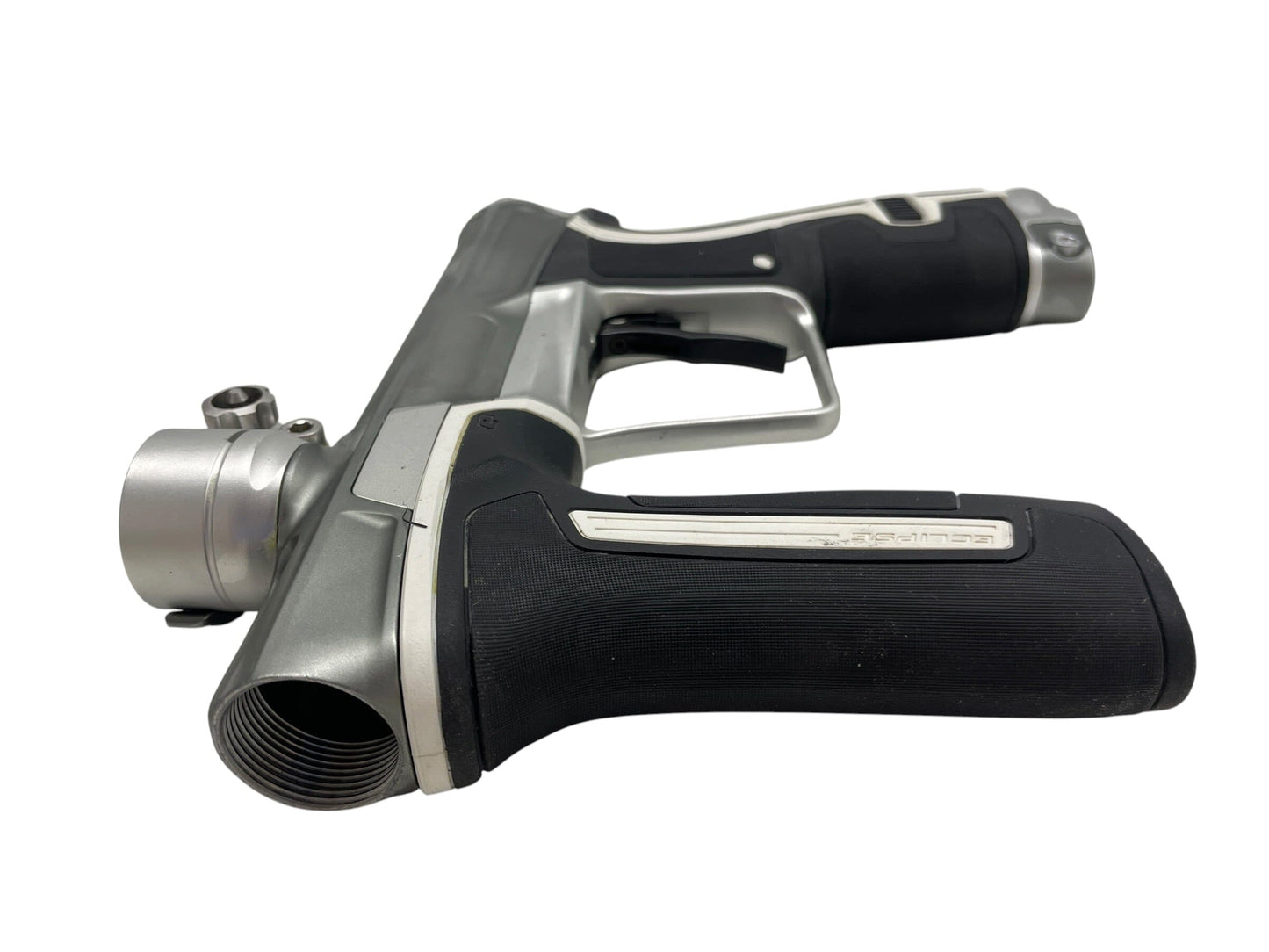 Used Planet Eclipse CS2 Grey/Silver Paintball Gun Paintball Gun from CPXBrosPaintball Buy/Sell/Trade Paintball Markers, New Paintball Guns, Paintball Hoppers, Paintball Masks, and Hormesis Headbands