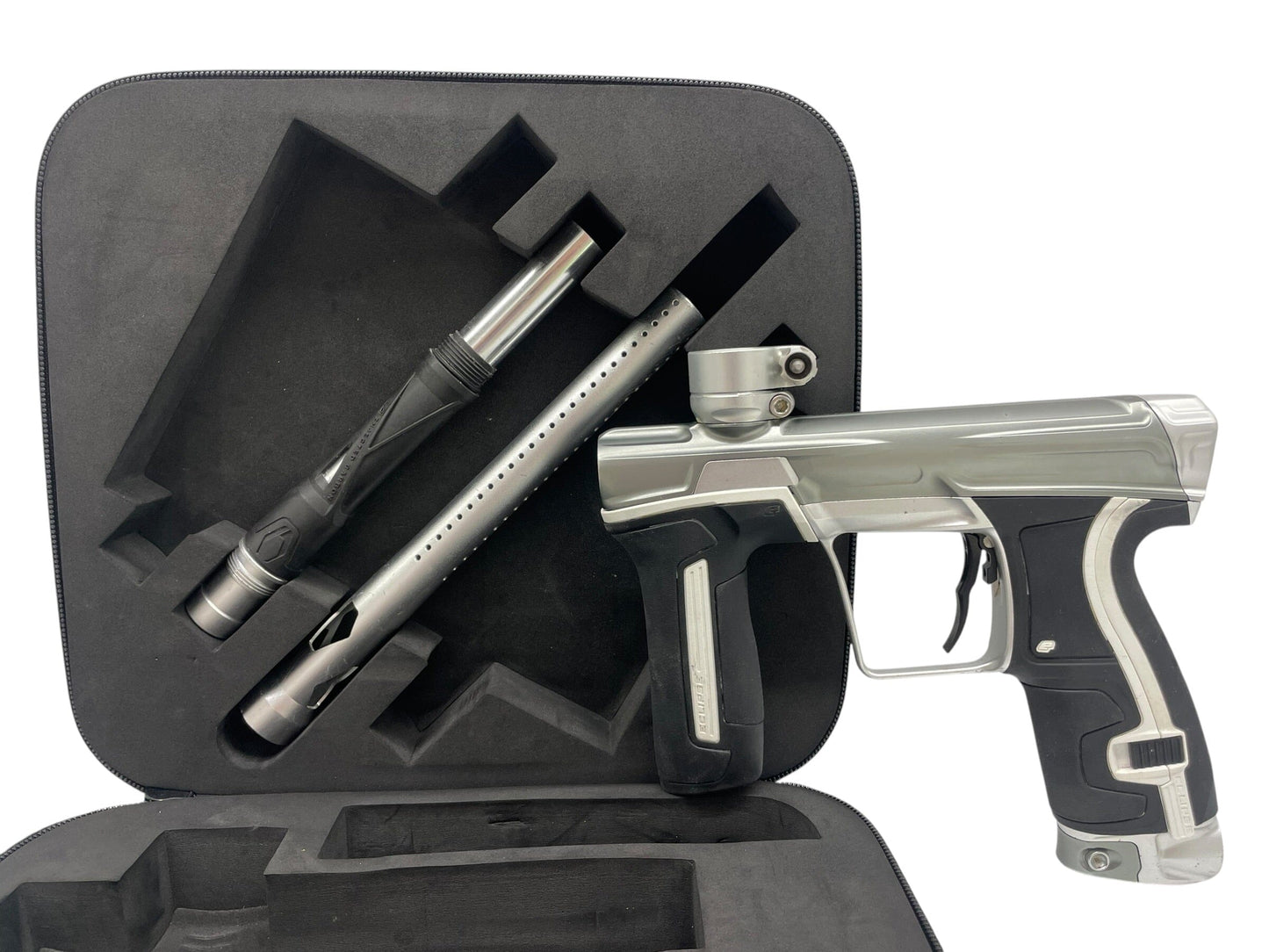 Used Planet Eclipse CS2 Grey/Silver Paintball Gun Paintball Gun from CPXBrosPaintball Buy/Sell/Trade Paintball Markers, New Paintball Guns, Paintball Hoppers, Paintball Masks, and Hormesis Headbands