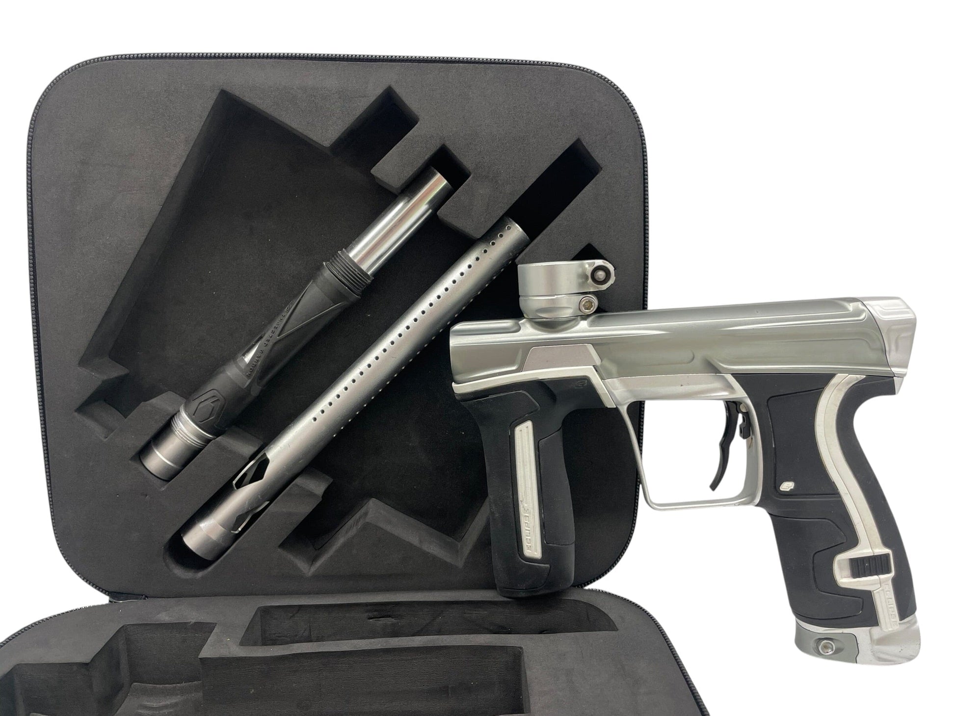 Used Planet Eclipse CS2 Grey/Silver Paintball Gun Paintball Gun from CPXBrosPaintball Buy/Sell/Trade Paintball Markers, New Paintball Guns, Paintball Hoppers, Paintball Masks, and Hormesis Headbands