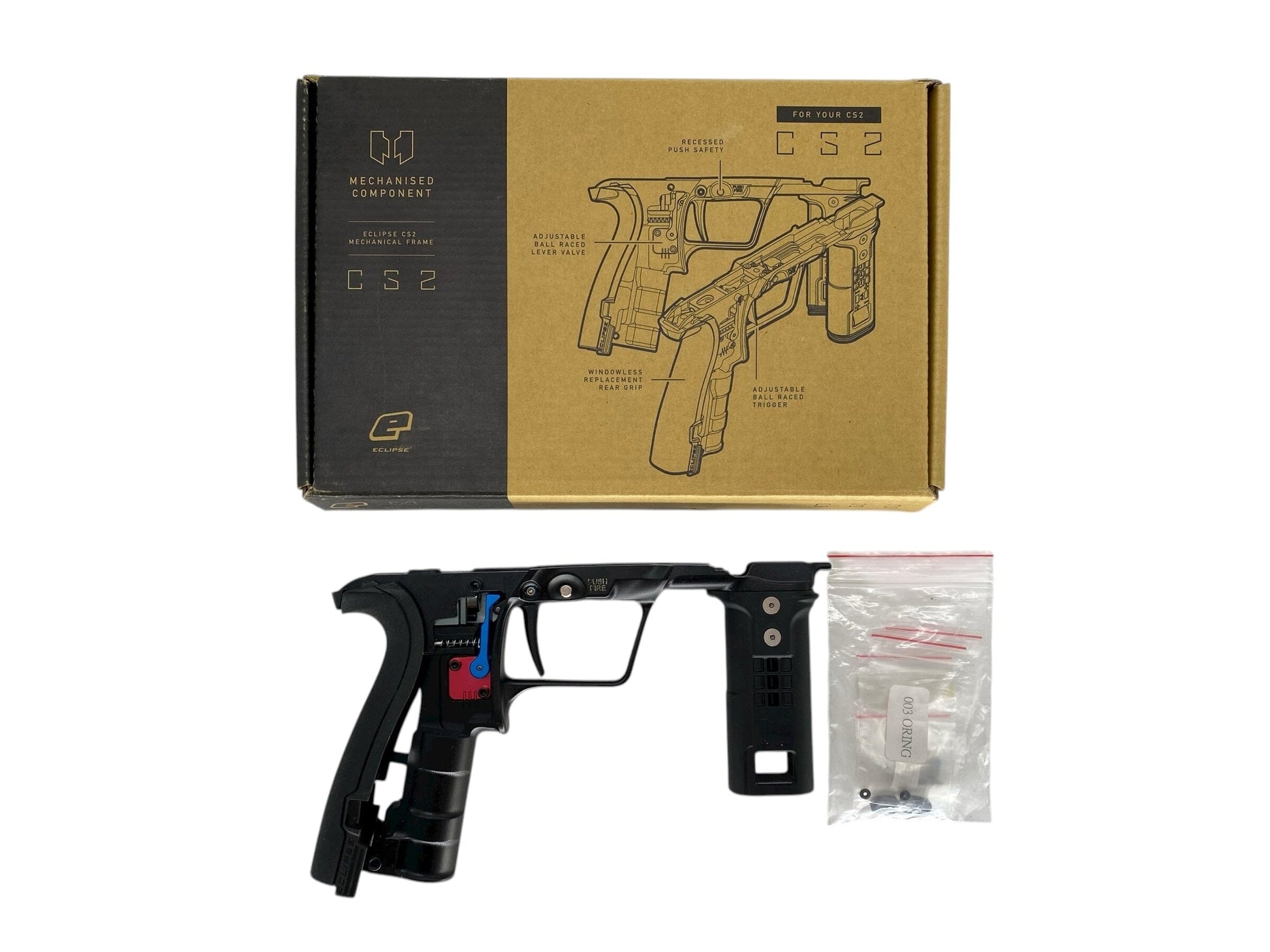 Used Planet Eclipse Cs2 Mech Frame Conversion Kit Paintball Gun from CPXBrosPaintball Buy/Sell/Trade Paintball Markers, New Paintball Guns, Paintball Hoppers, Paintball Masks, and Hormesis Headbands