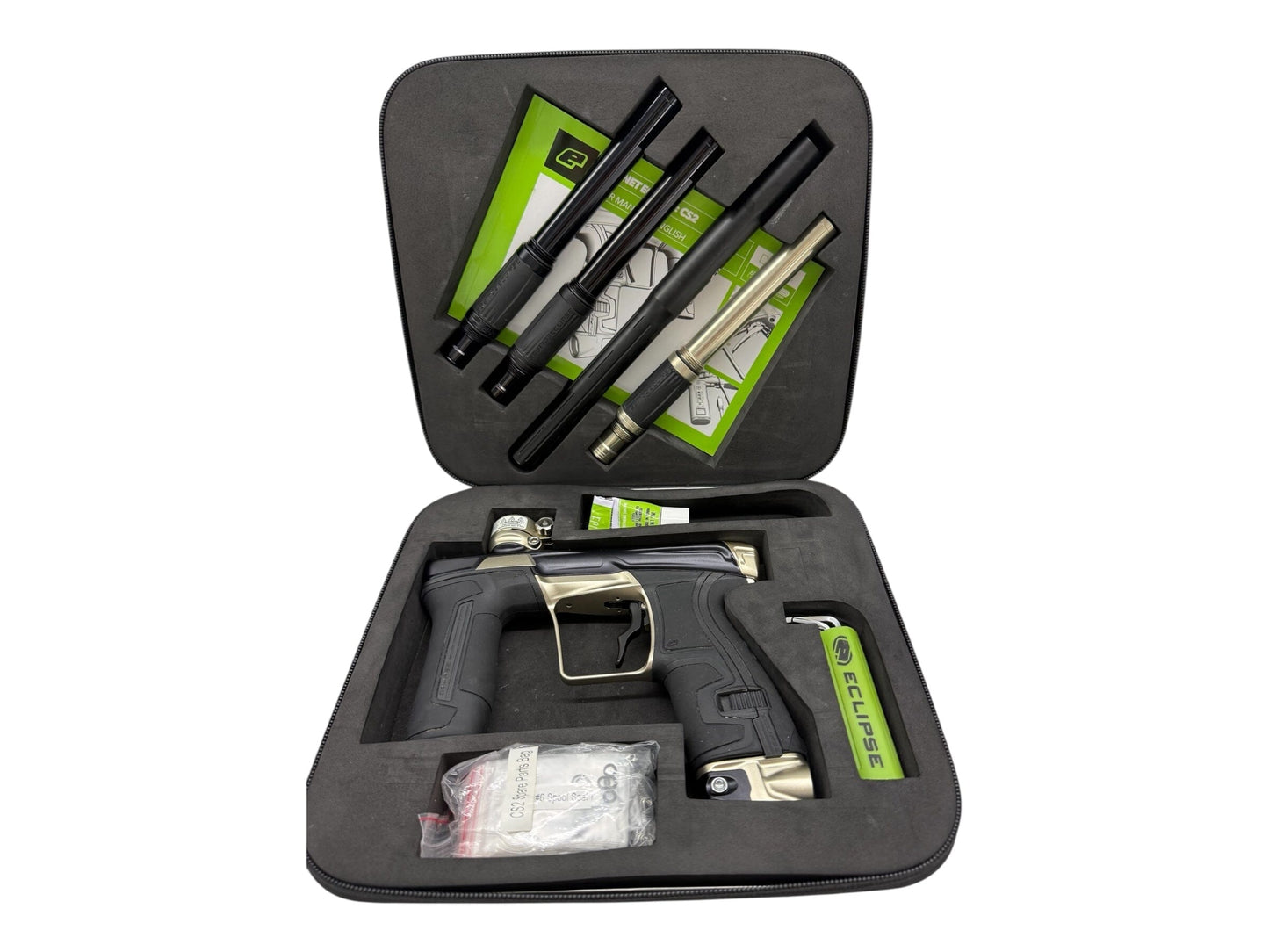 Used Planet Eclipse Cs2 Paintball Gun Black/Bronze Paintball Gun from CPXBrosPaintball Buy/Sell/Trade Paintball Markers, New Paintball Guns, Paintball Hoppers, Paintball Masks, and Hormesis Headbands