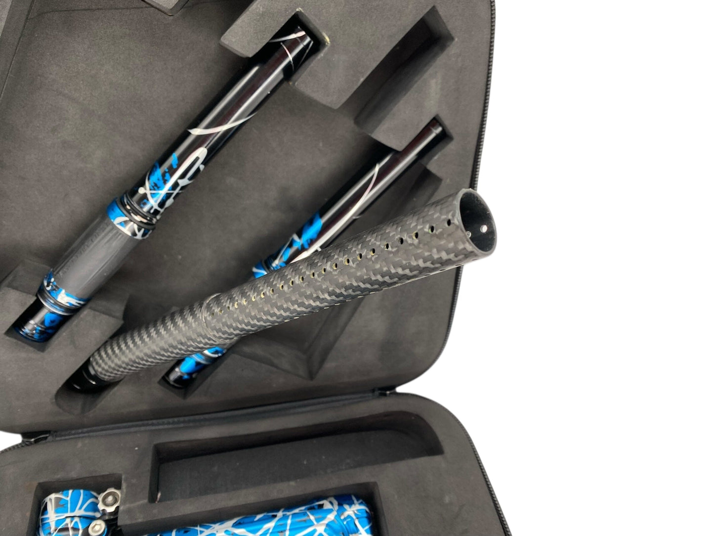 Used Planet Eclipse Cs2 Paintball Gun Blue/White/Black Splash Paintball Gun from CPXBrosPaintball Buy/Sell/Trade Paintball Markers, New Paintball Guns, Paintball Hoppers, Paintball Masks, and Hormesis Headbands