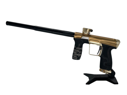 Used Planet Eclipse Cs2 Paintball Gun Bronze/Sandstone Paintball Gun from CPXBrosPaintball Buy/Sell/Trade Paintball Markers, New Paintball Guns, Paintball Hoppers, Paintball Masks, and Hormesis Headbands