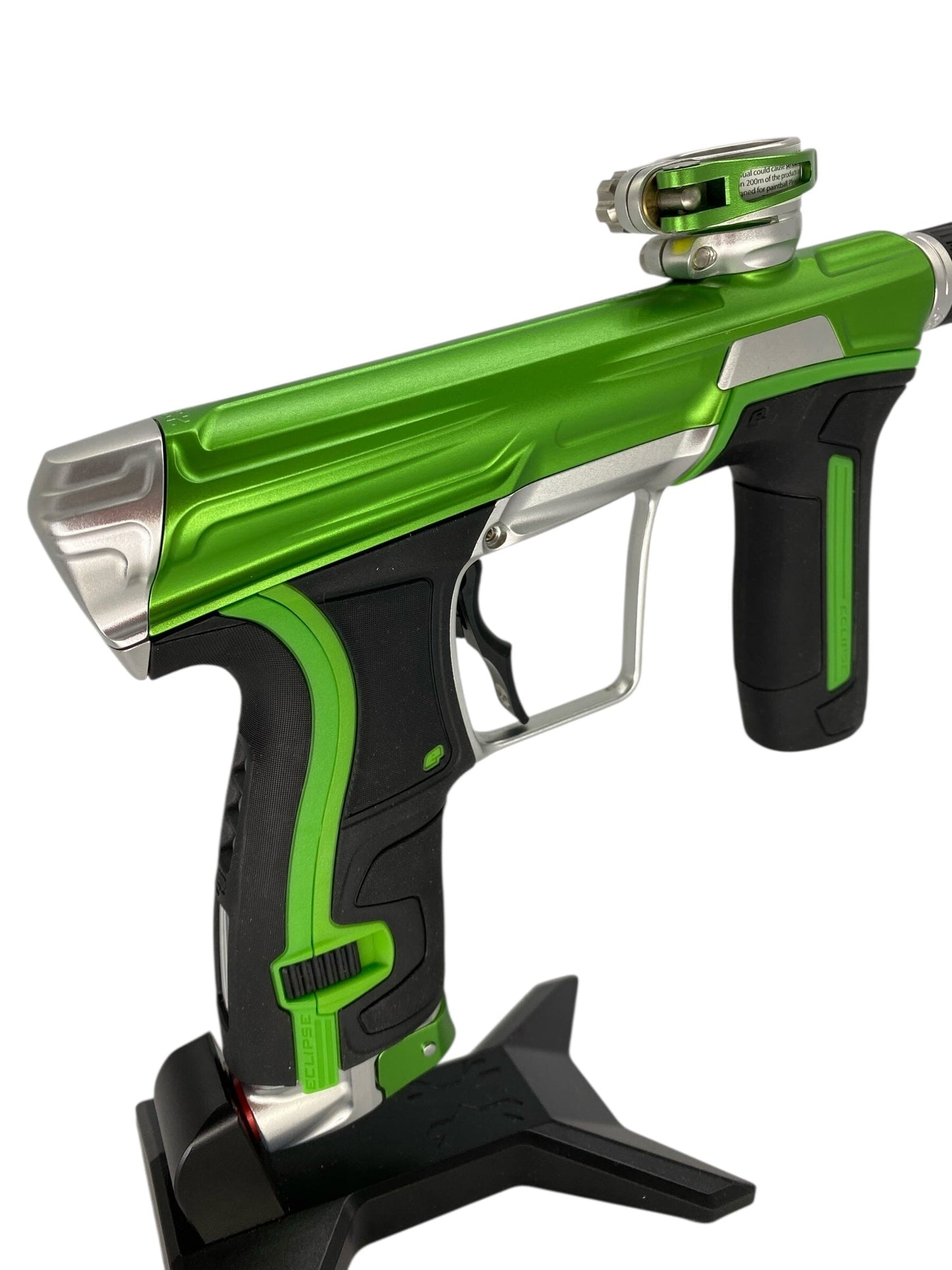 Used Planet Eclipse Cs2 Paintball Gun Green/Silver Paintball Gun from CPXBrosPaintball Buy/Sell/Trade Paintball Markers, New Paintball Guns, Paintball Hoppers, Paintball Masks, and Hormesis Headbands