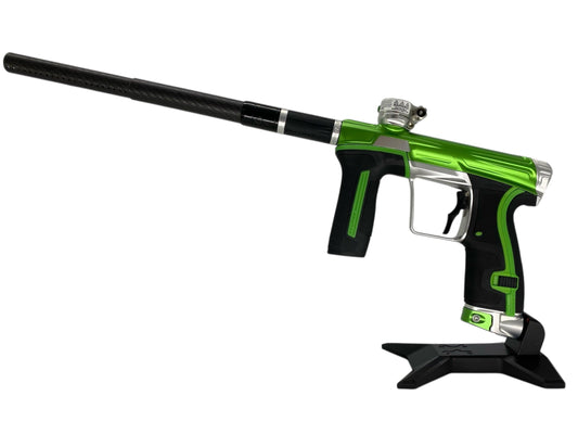 Used Planet Eclipse Cs2 Paintball Gun Green/Silver Paintball Gun from CPXBrosPaintball Buy/Sell/Trade Paintball Markers, New Paintball Guns, Paintball Hoppers, Paintball Masks, and Hormesis Headbands