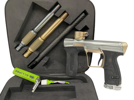 Used Planet Eclipse Cs2 Paintball Gun Grey / Sandstone Paintball Gun from CPXBrosPaintball Buy/Sell/Trade Paintball Markers, New Paintball Guns, Paintball Hoppers, Paintball Masks, and Hormesis Headbands