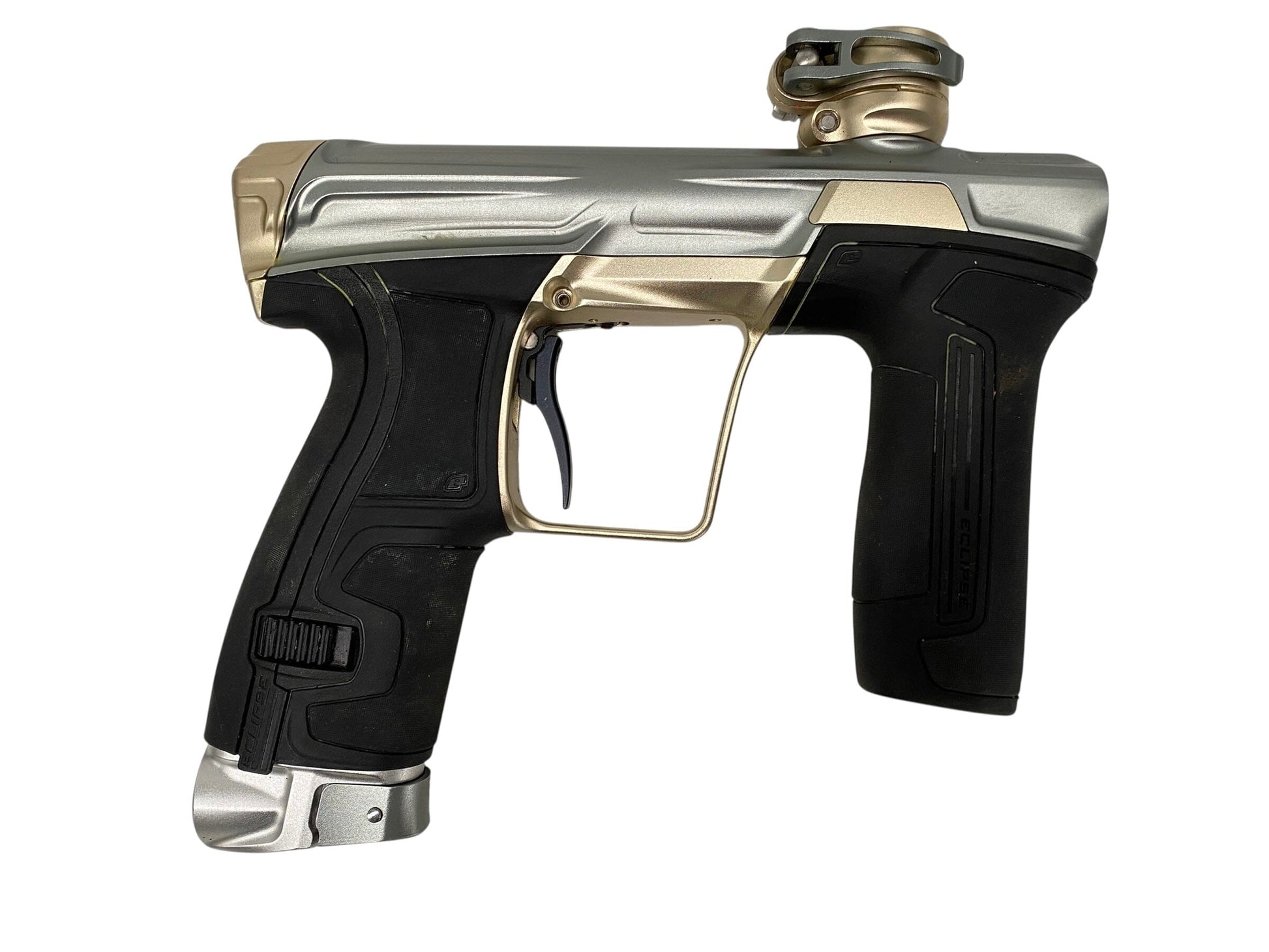 Used Planet Eclipse Cs2 Paintball Gun Grey / Sandstone Paintball Gun from CPXBrosPaintball Buy/Sell/Trade Paintball Markers, New Paintball Guns, Paintball Hoppers, Paintball Masks, and Hormesis Headbands