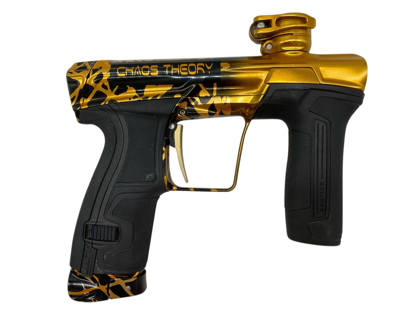 Used Planet Eclipse Cs2 Paintball Gun Orange/Black Splash Paintball Gun from CPXBrosPaintball Buy/Sell/Trade Paintball Markers, New Paintball Guns, Paintball Hoppers, Paintball Masks, and Hormesis Headbands