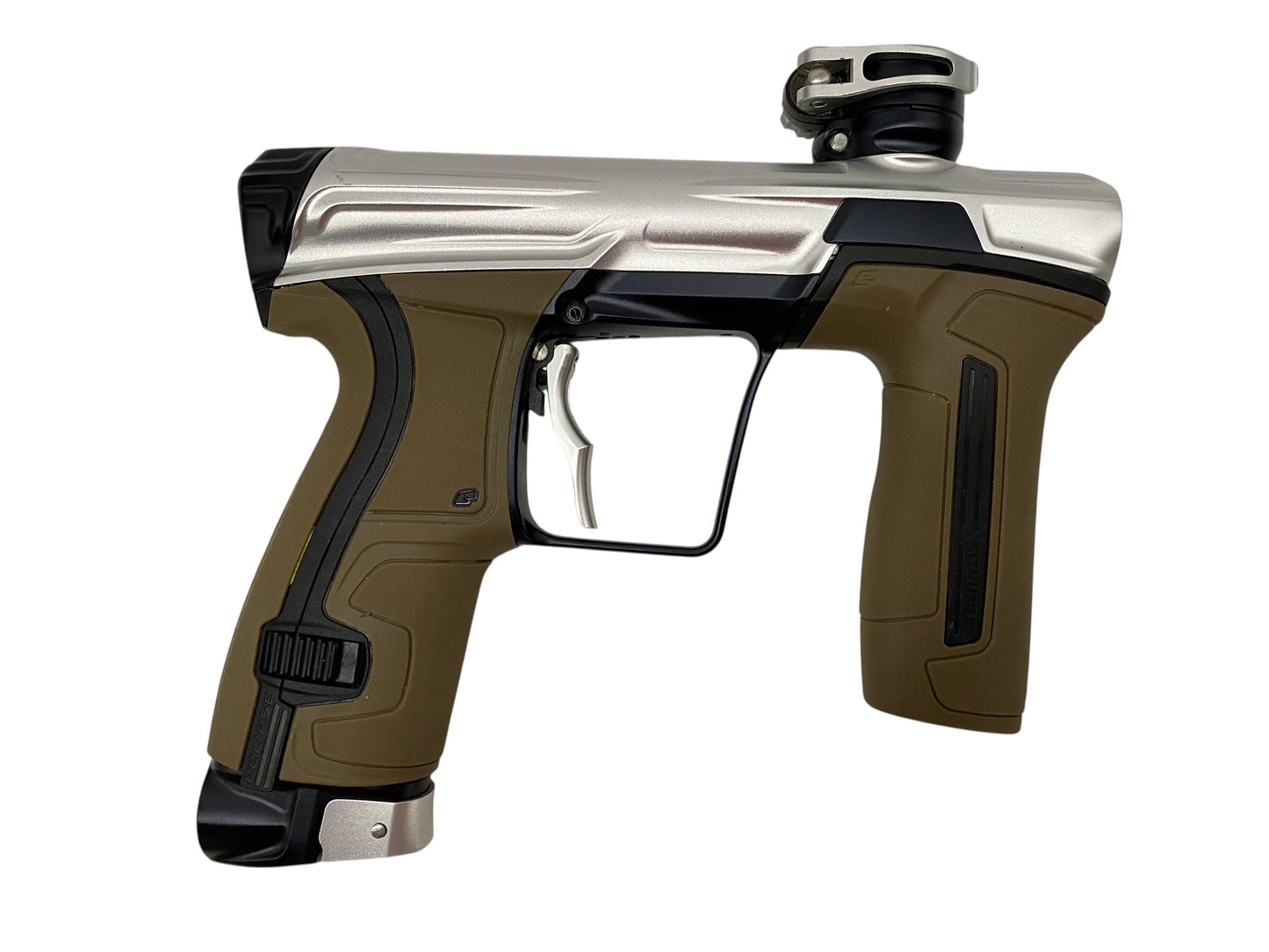Used Planet Eclipse Cs2 Paintball Gun Silver/Black Paintball Gun from CPXBrosPaintball Buy/Sell/Trade Paintball Markers, New Paintball Guns, Paintball Hoppers, Paintball Masks, and Hormesis Headbands
