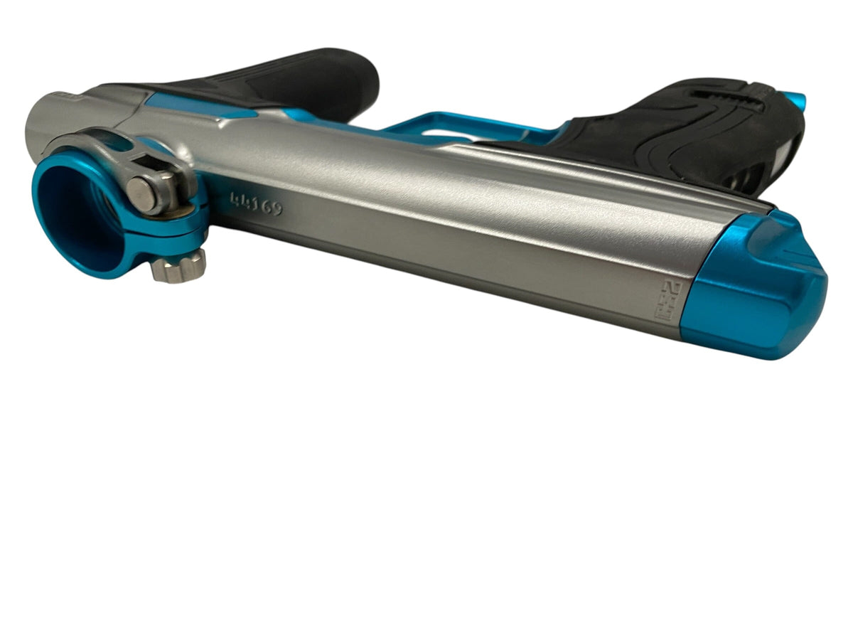 Used Planet Eclipse Cs2 Paintball Gun Silver/Blue Paintball Gun from CPXBrosPaintball Buy/Sell/Trade Paintball Markers, New Paintball Guns, Paintball Hoppers, Paintball Masks, and Hormesis Headbands