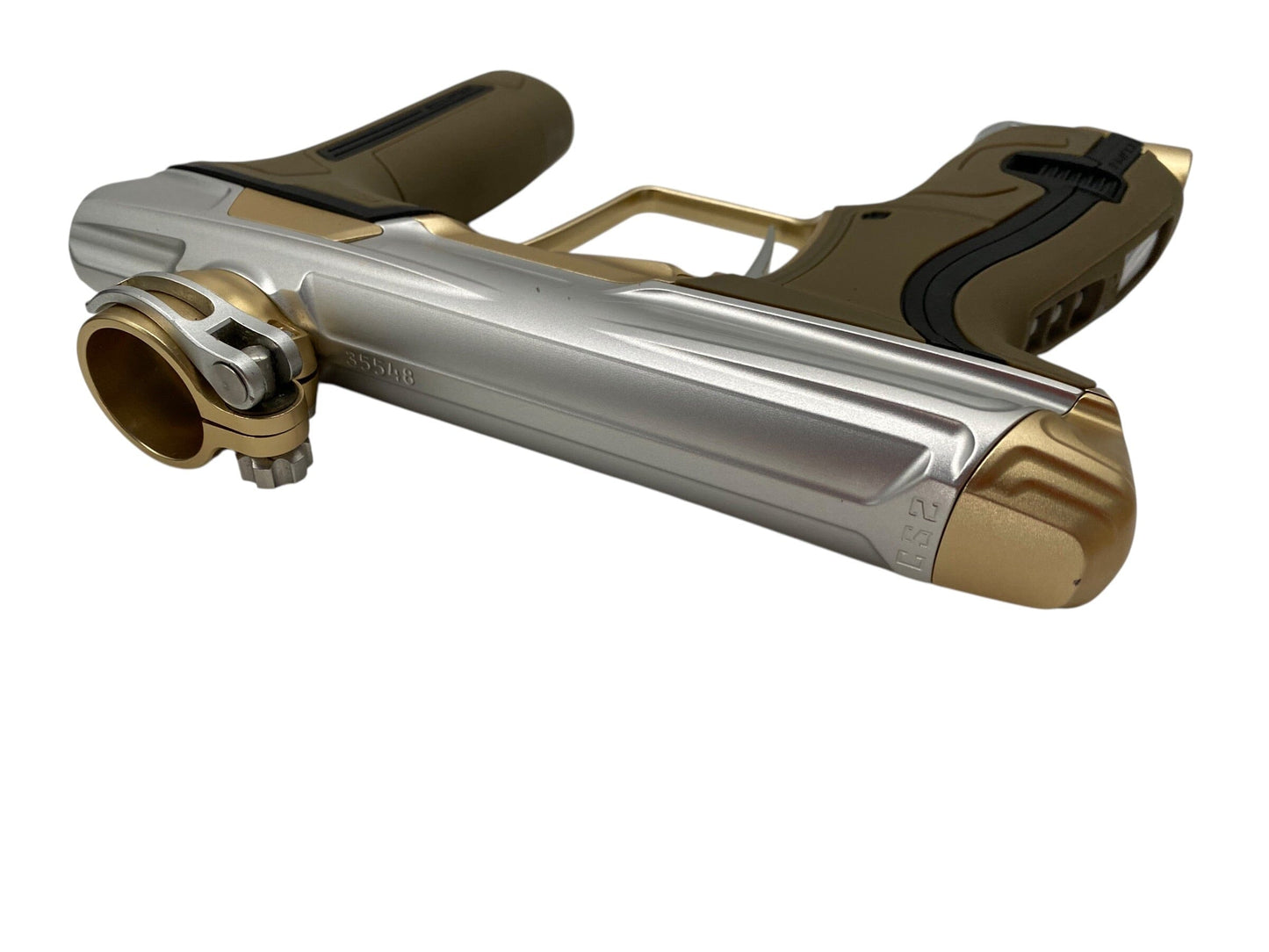 Used Planet Eclipse Cs2 Paintball Gun Silver/Bronze Paintball Gun from CPXBrosPaintball Buy/Sell/Trade Paintball Markers, New Paintball Guns, Paintball Hoppers, Paintball Masks, and Hormesis Headbands