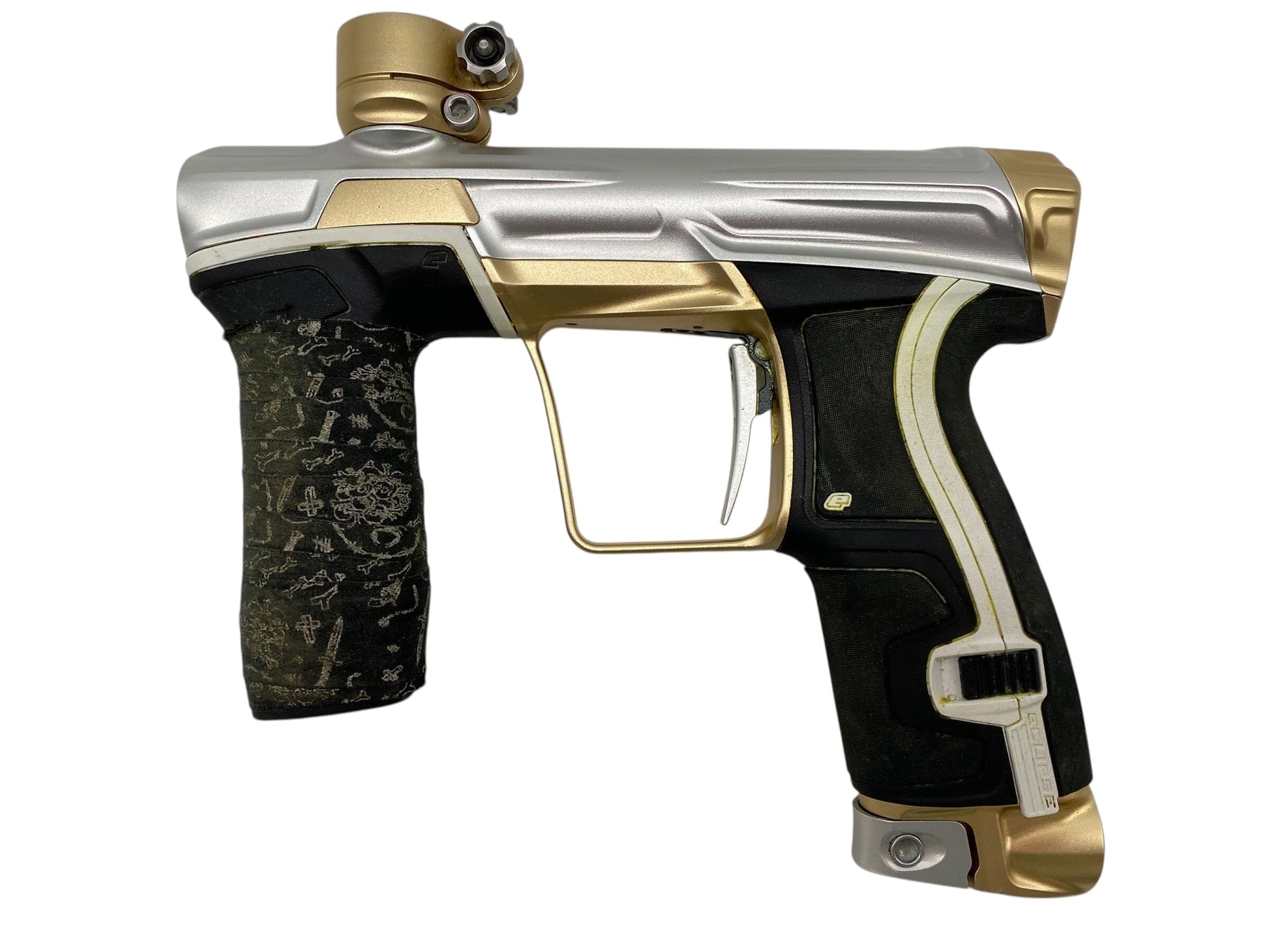 Used Planet Eclipse Cs2 Paintball Gun Silver/Bronze Paintball Gun from CPXBrosPaintball Buy/Sell/Trade Paintball Markers, New Paintball Guns, Paintball Hoppers, Paintball Masks, and Hormesis Headbands